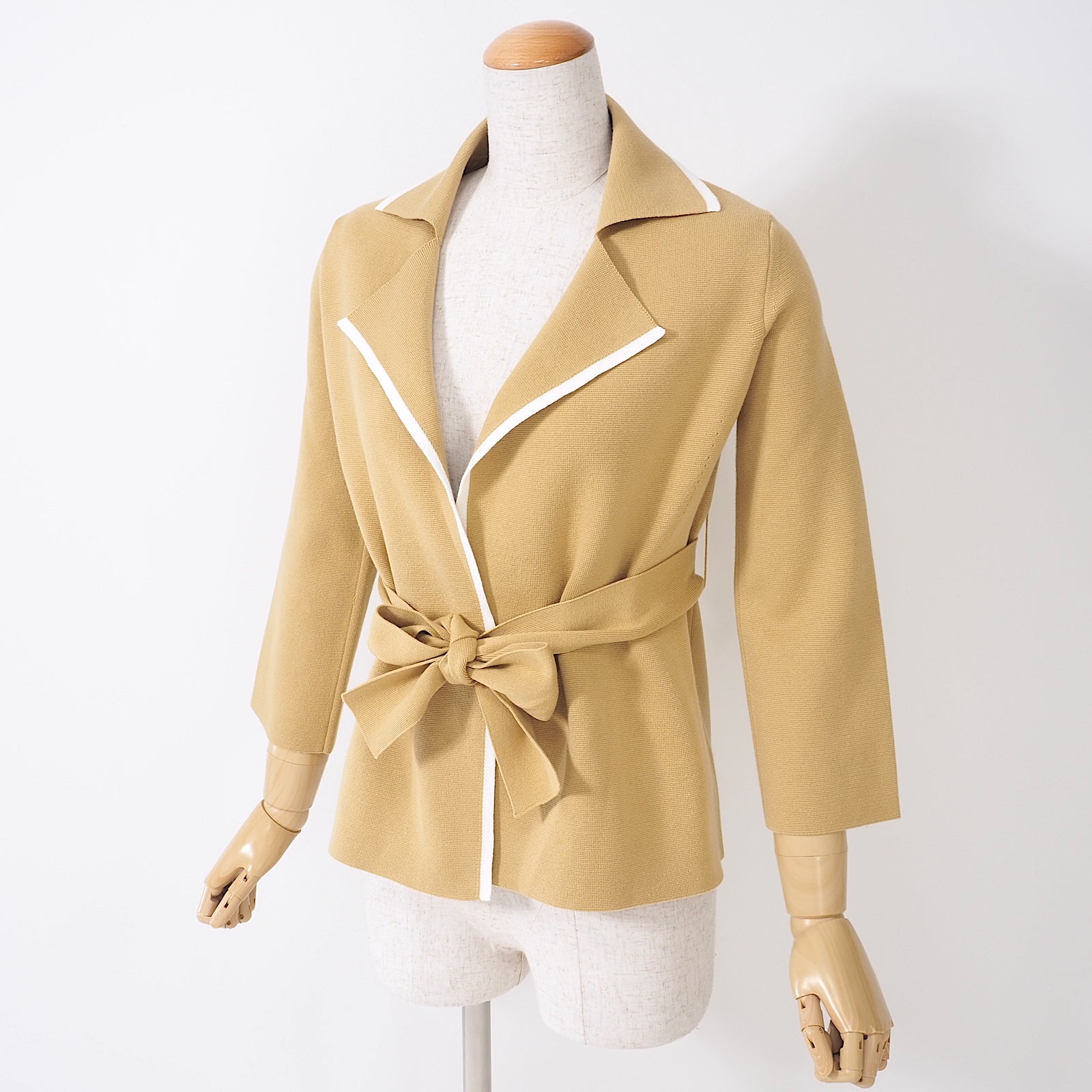 クルチアーニ Crucianni イタリア製 トレンチジャケット 38 ベージュ  