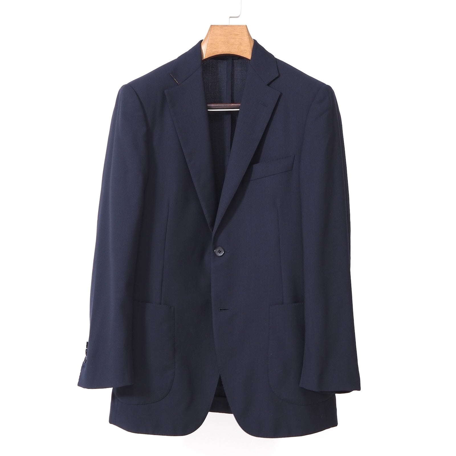 ベルベスト ネイビースーツ 46 ベルベスト Belvest イタリア製