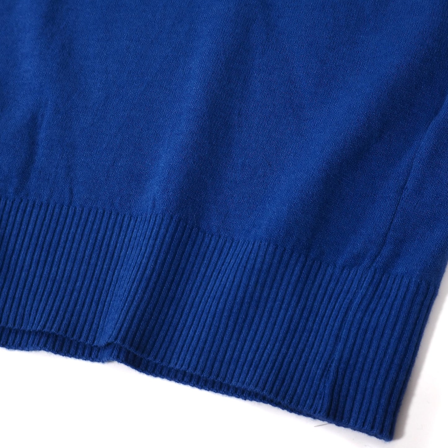 未使用 アウトレット品 カールラガーフェルド KARL LAGERFELD クルーネック ニット セーター ブルー メンズ 正規品 2110107