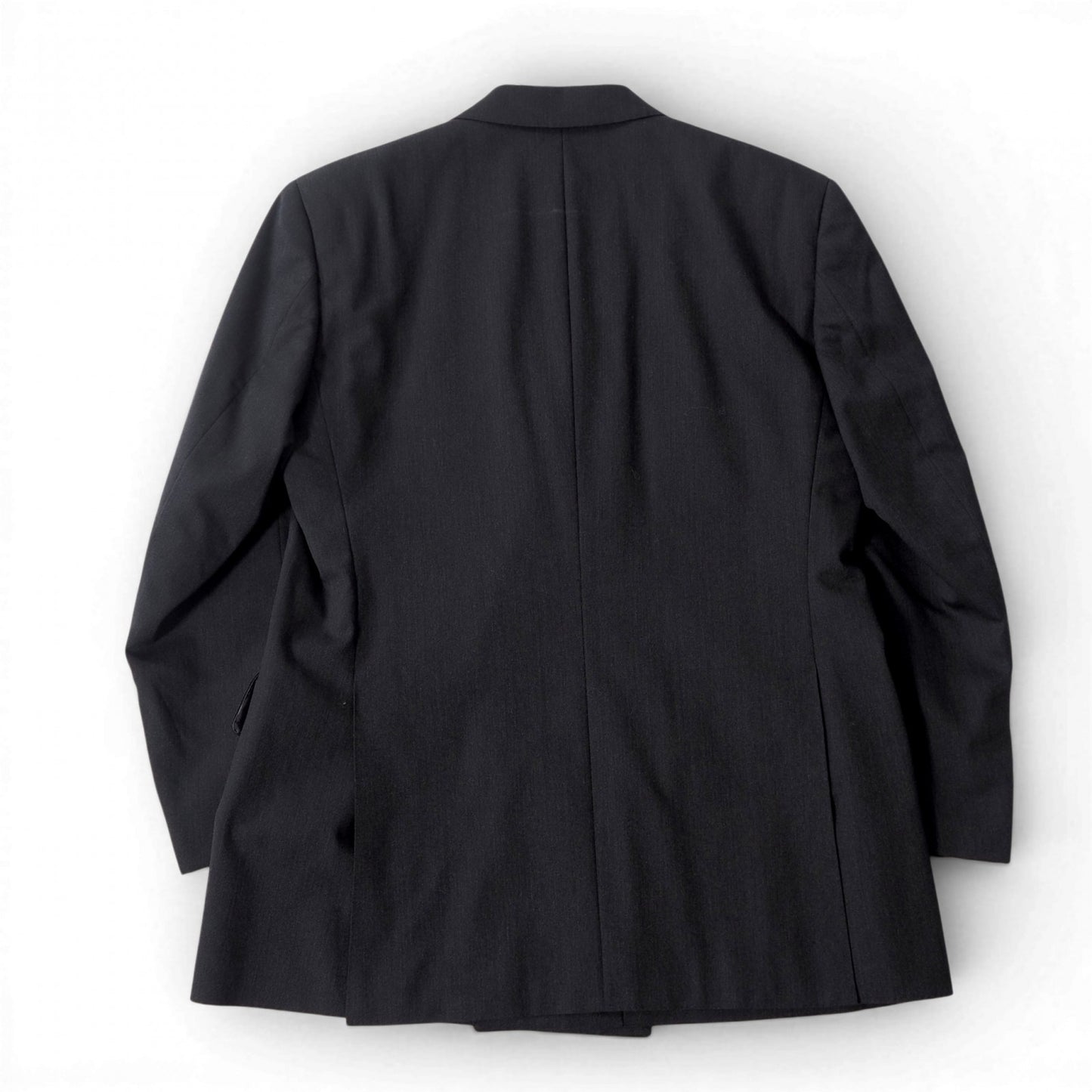 バーバリー Burberry London ダブルブレスト ジャケット ダークグレー メンズ M相当 正規品 M3-ZJ120