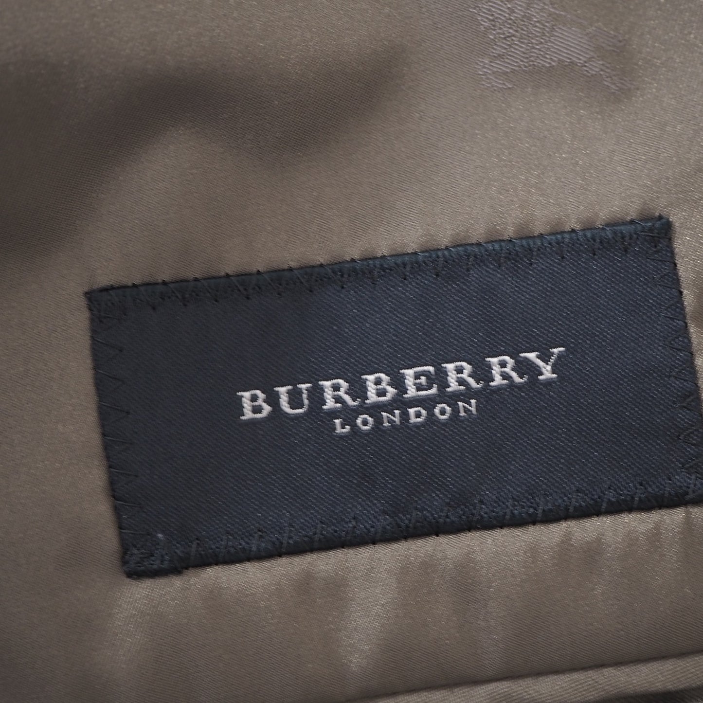 バーバリー Burberry London ダブルブレスト ジャケット ダークグレー メンズ M相当 正規品 M3-ZJ120