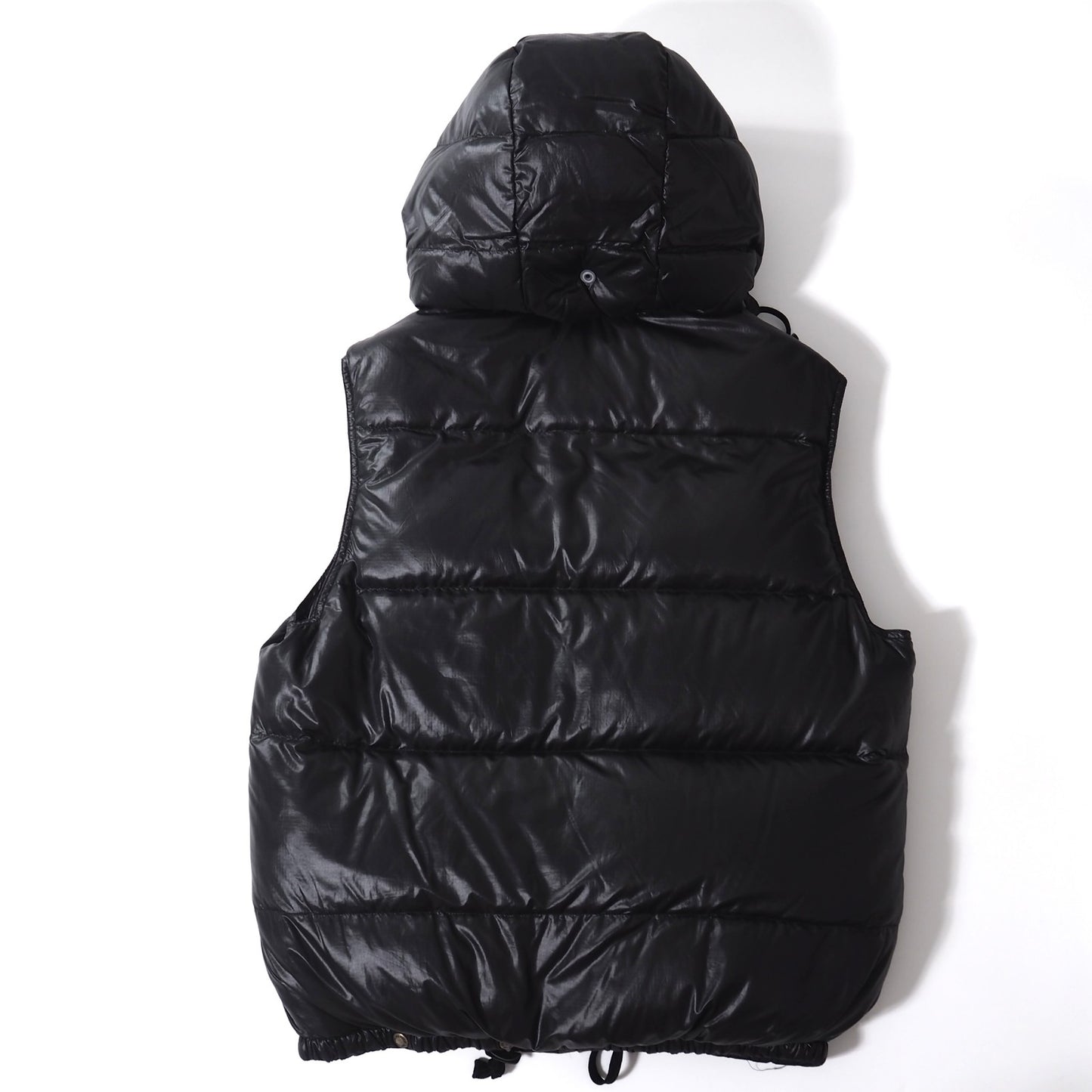 美品 ラルフローレン Polo Ralph Lauren フーデッド ダウンベスト ジャケット L ブラック メンズ 正規品 4-CL002