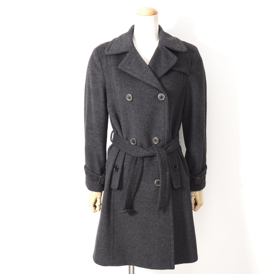 ボス BOSS ウール アンゴラ カシゴラ コート 36 グレー レディース 正規品 4-ZD067