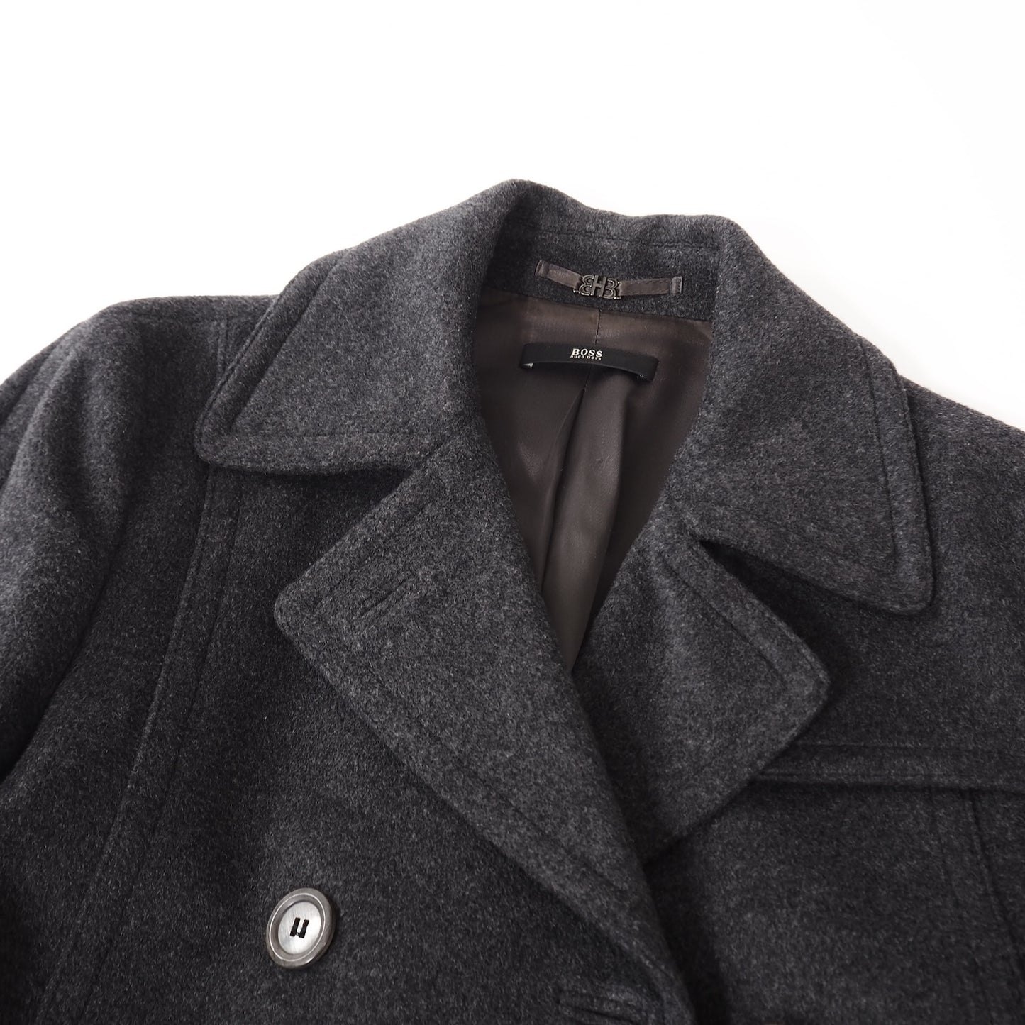 ボス BOSS ウール アンゴラ カシゴラ コート 36 グレー レディース 正規品 4-ZD067