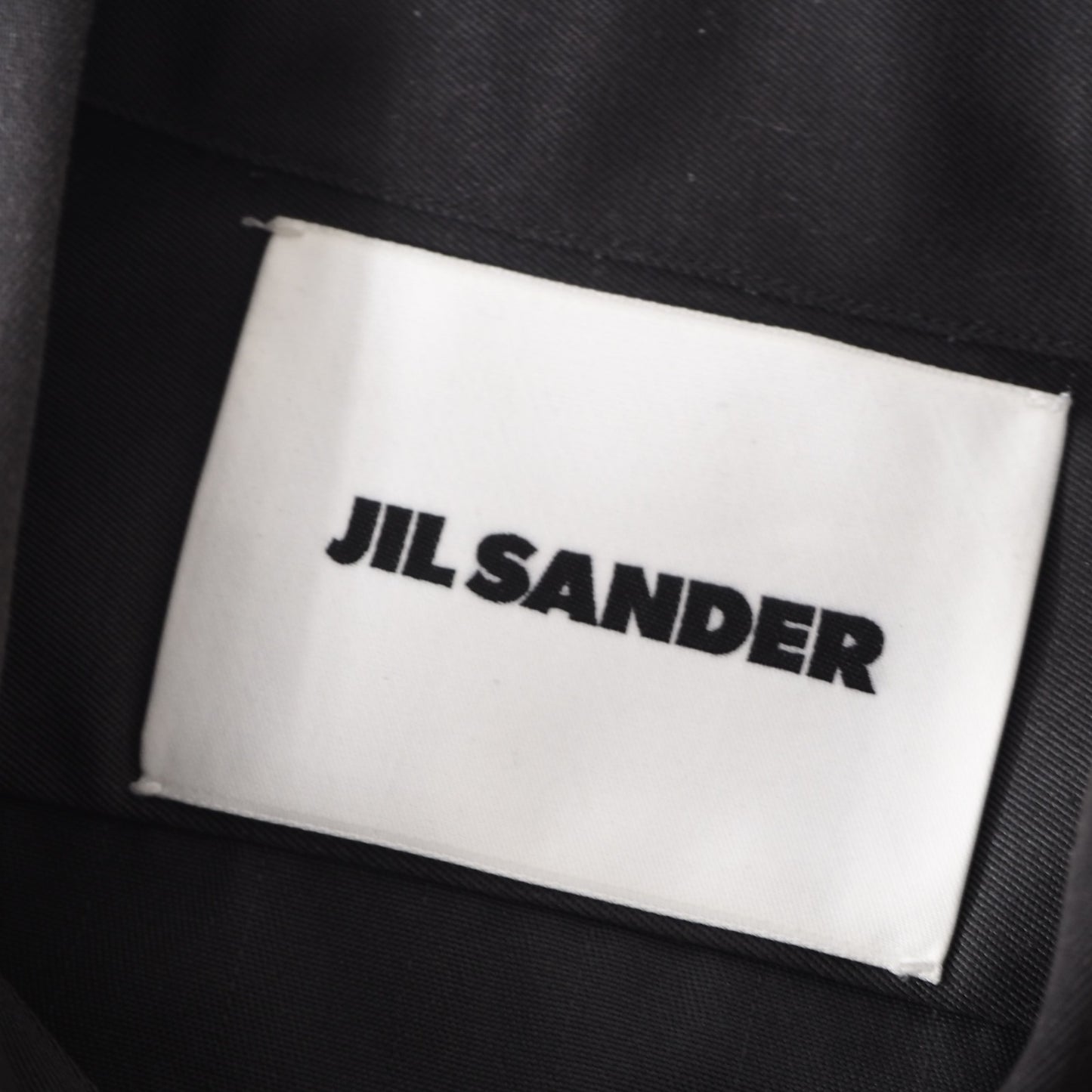 美品 ジルサンダー JIL SANDER 19AW フラップポケット シャツジャケット 38 グレー メンズ 正規品 5-DD015