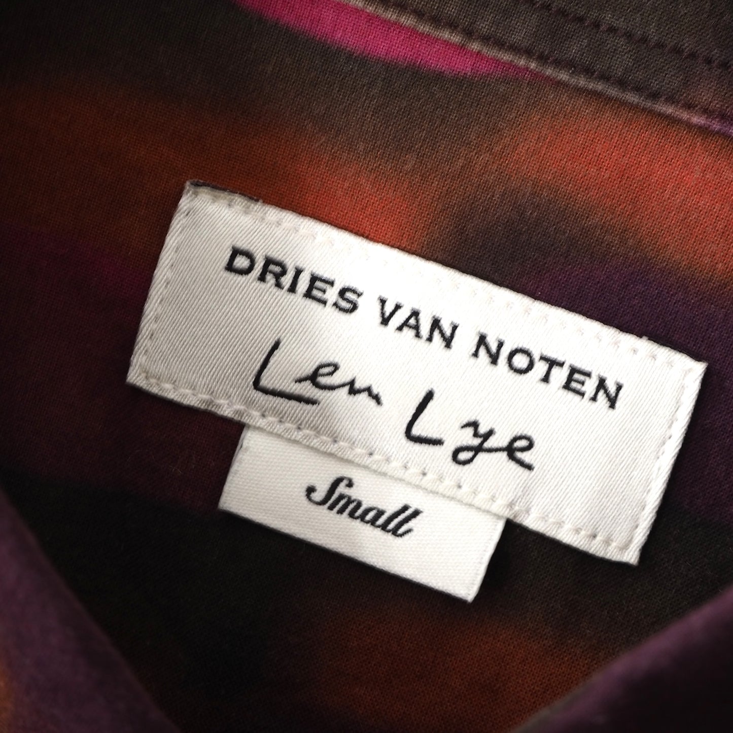 ドリスヴァンノッテン DRIES VAN NOTEN 21SS LenLye グラフィック シャツ S マルチカラー メンズ 正規品 5-DD027