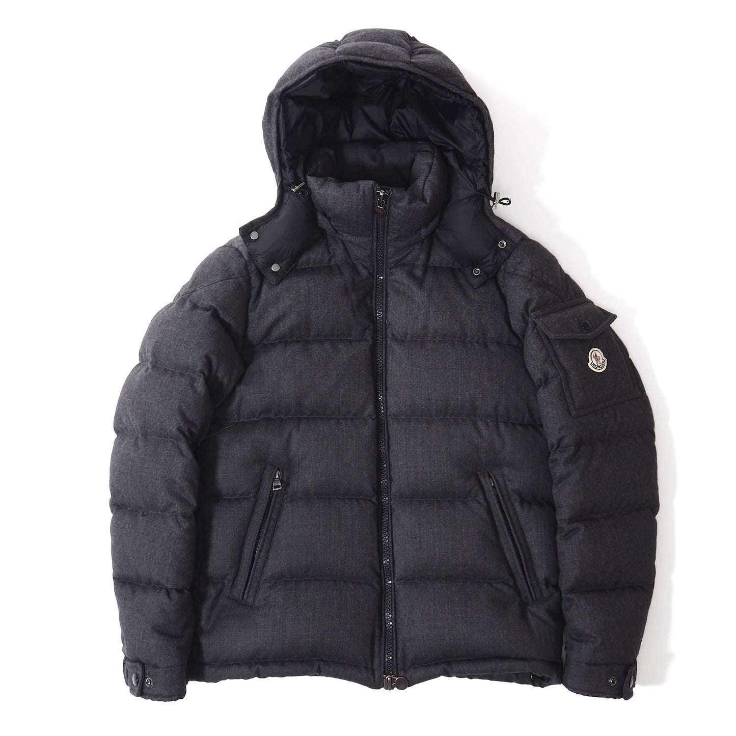 モンクレール MONCLER JPタグ モンジュネーブル ダウンジャケット 1 ダークグレー メンズ 正規品 5-DI102