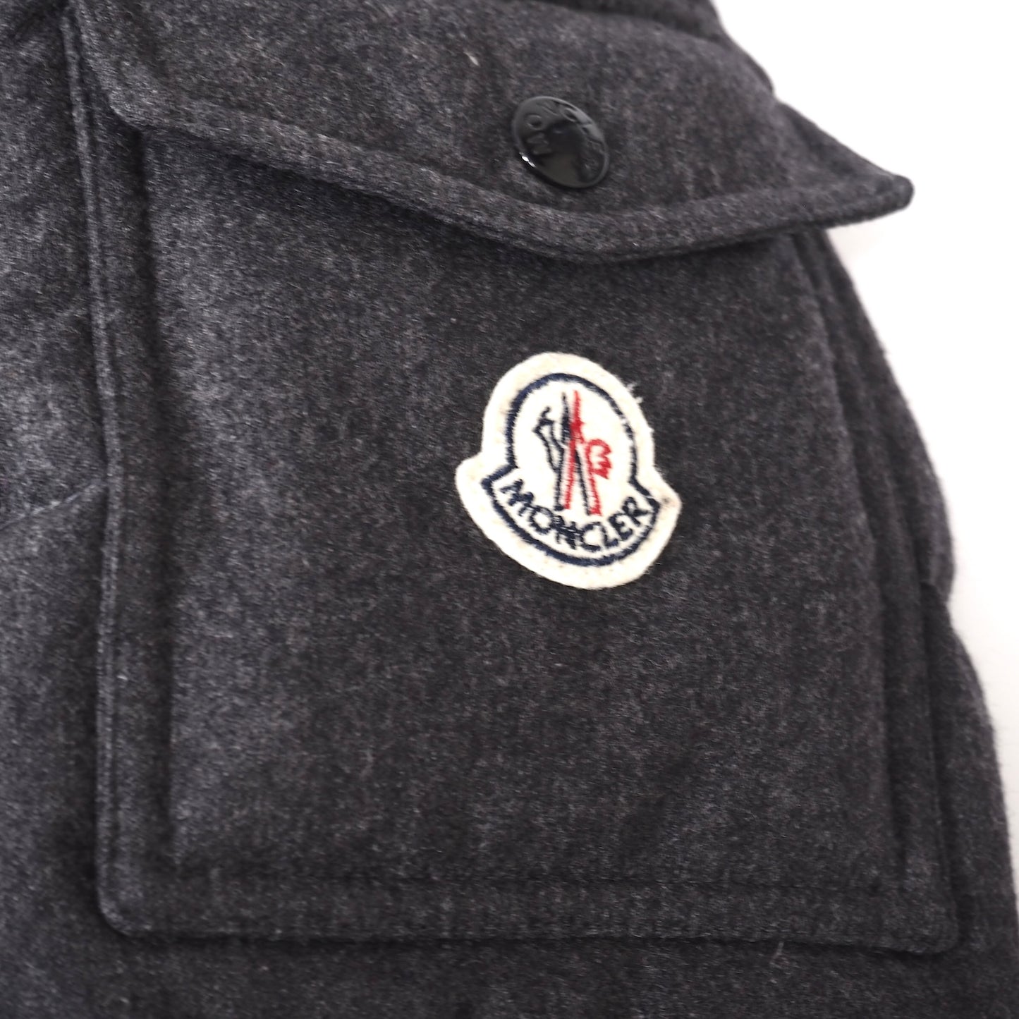モンクレール MONCLER JPタグ モンジュネーブル ダウンジャケット 1 ダークグレー メンズ 正規品 5-DI102