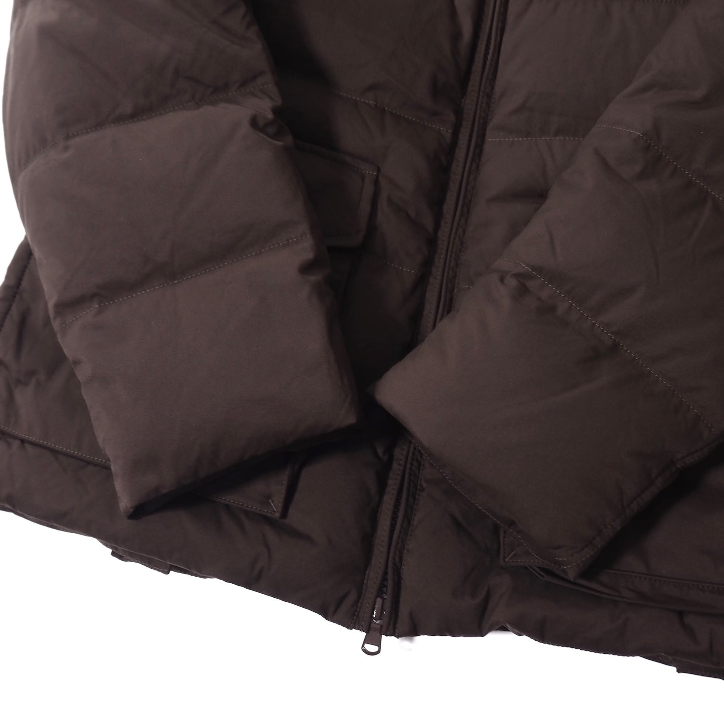 良品 ブルネロクチネリ BRUNELLO CUCINELLI ダウンジャケット M ダークブラウン メンズ 正規品 5-DI109
