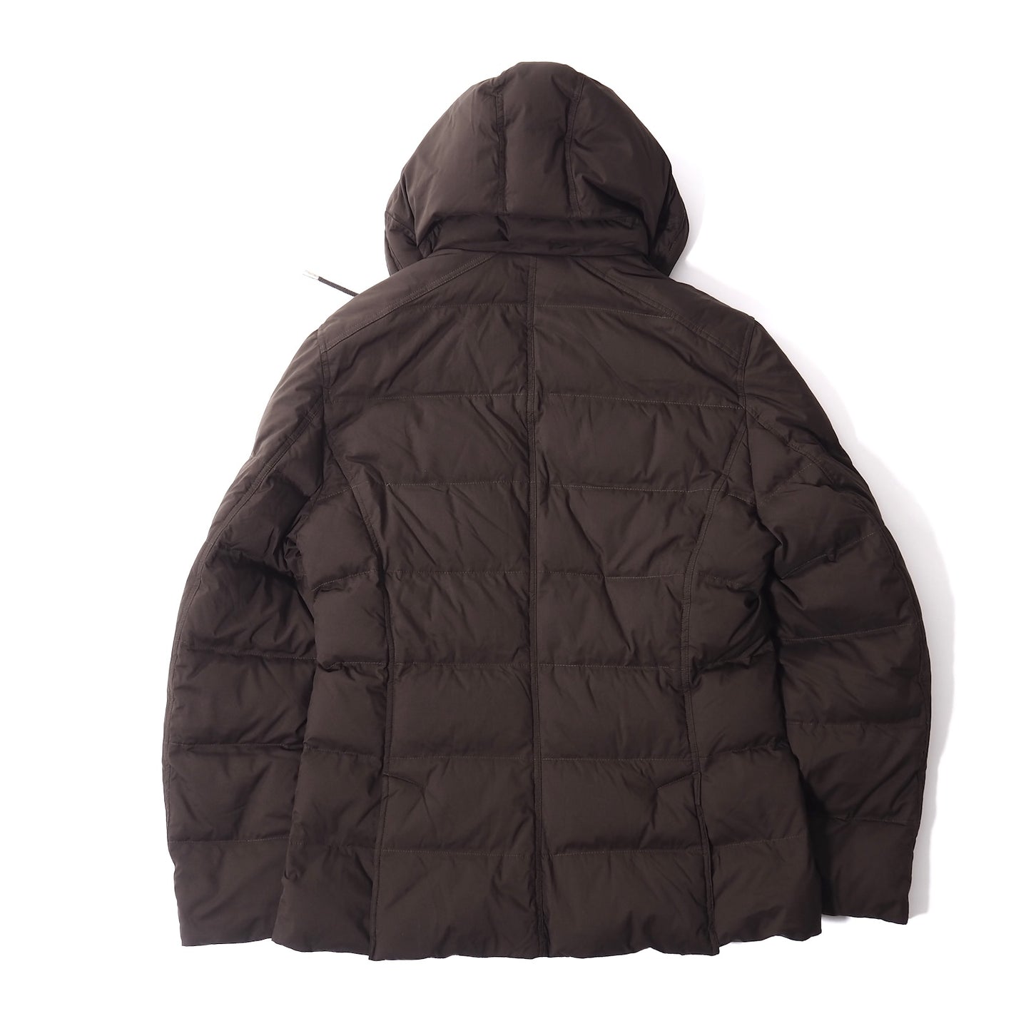 良品 ブルネロクチネリ BRUNELLO CUCINELLI ダウンジャケット M ダークブラウン メンズ 正規品 5-DI109