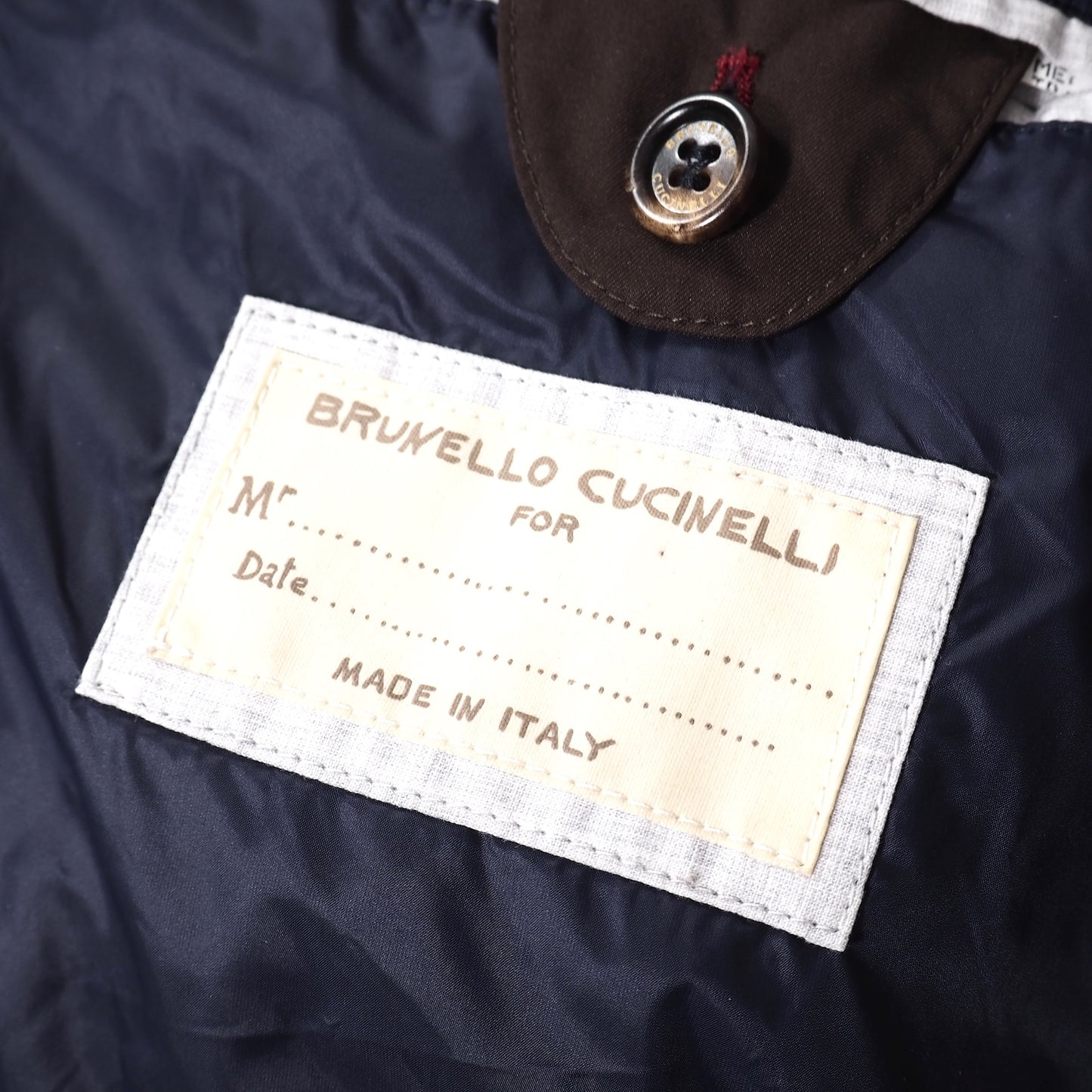 良品 ブルネロクチネリ BRUNELLO CUCINELLI ダウンジャケット M ダークブラウン メンズ 正規品 5-DI109