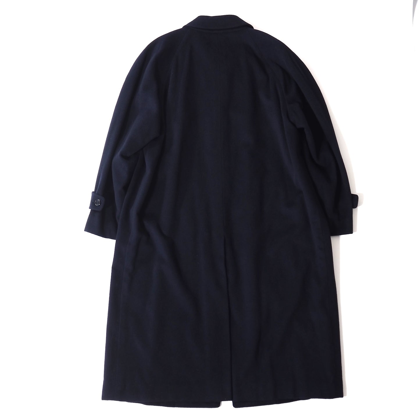 クリスチャンディオール Christian Dior MONSIEUR ヴィンテージ カシミヤ ステンカラー コート L ネイビー メンズ 正規品 5-DJ115