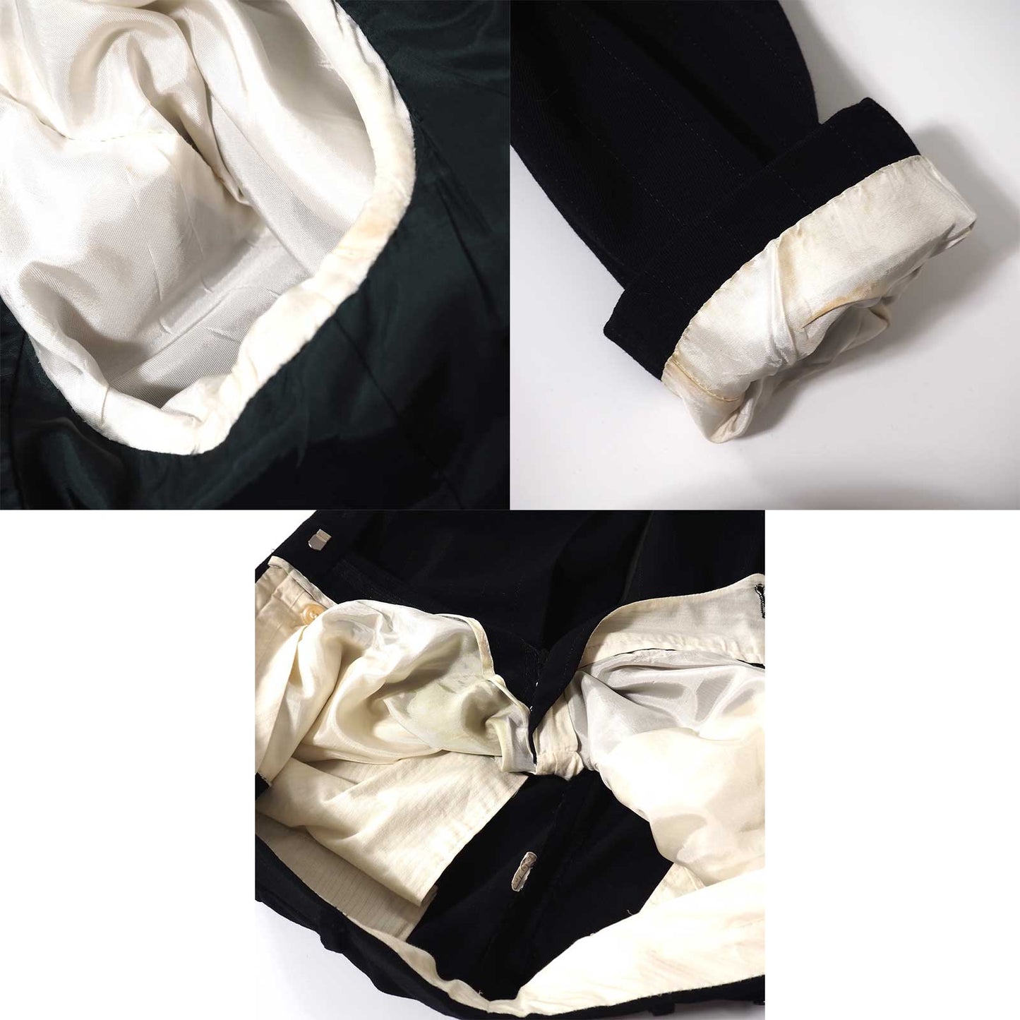 ジョルジオアルマーニ GIORGIO ARMANI ヴィンテージ ウール スーツ 46 ダークネイビー メンズ 正規品 5-DJ117