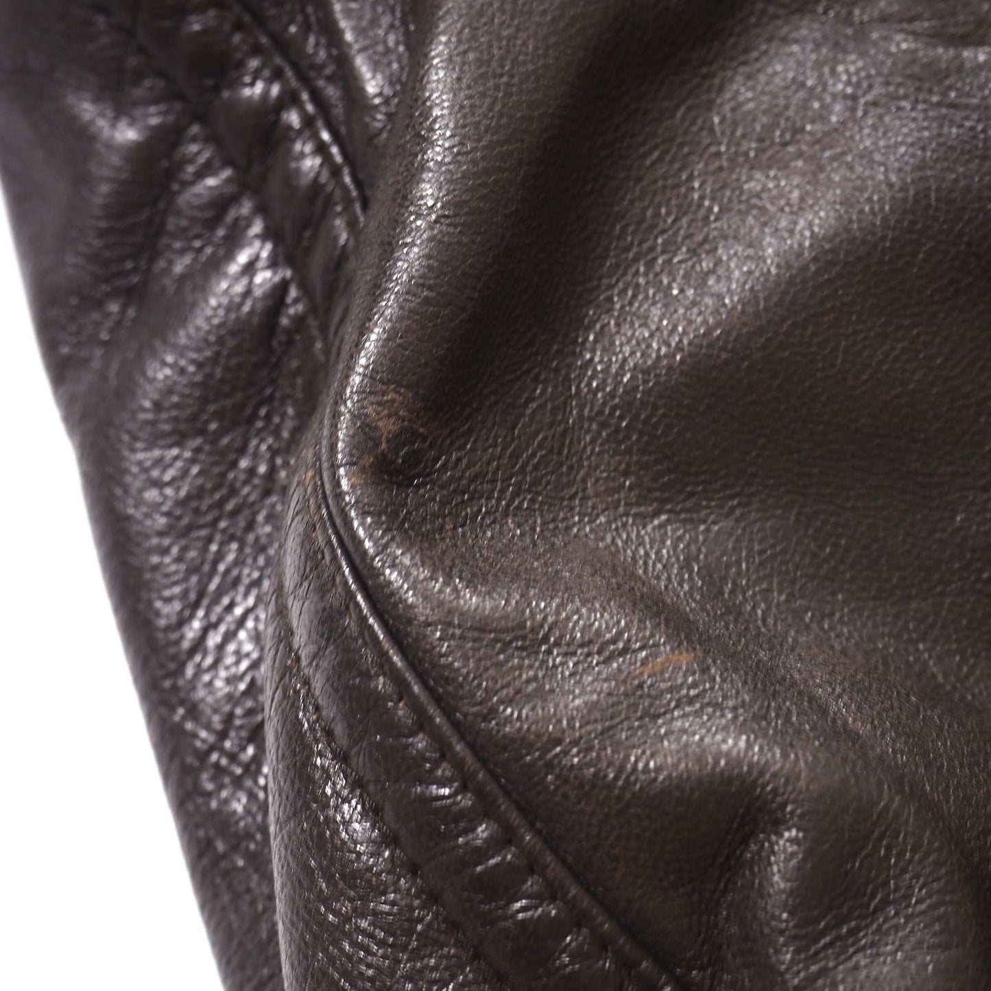 アイエス イッセイミヤケ スポーツ I.S ISSEY MIYAKE SPORT ヴィンテージ ラムレザー フーデッド ジャケット M ダークブラウン メンズ 正規品 5-DJ119