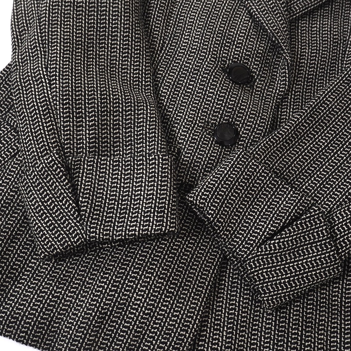 良品 イヴ・サンローラン リヴゴーシュ Yves Saint Laurent rive gauche ヴィンテージ ジャケット FR36 グレー DJ151