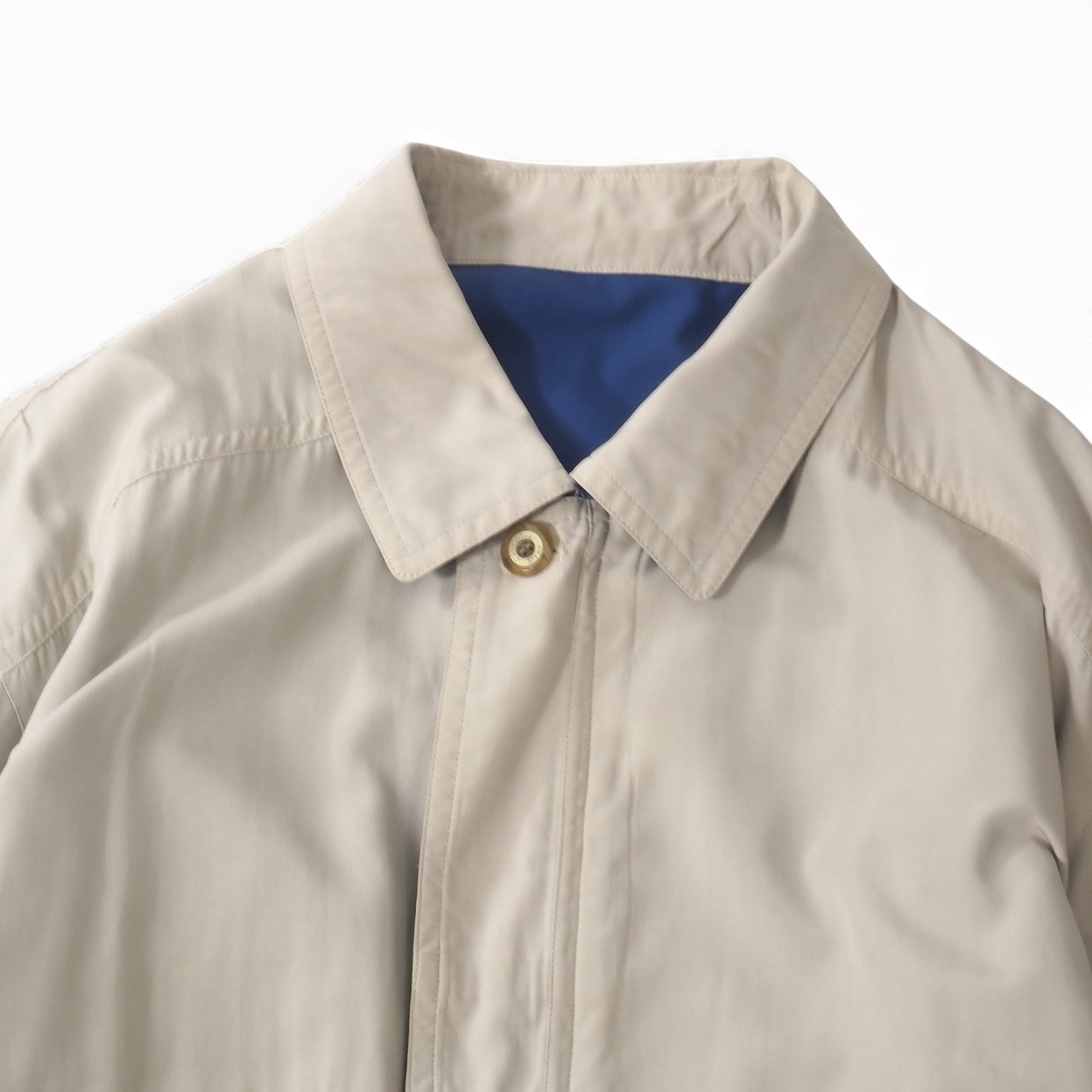 クリスチャンディオール Christian Dior MONSIEUR ヴィンテージ リバーシブル ジャケット コットン LL ベージュ ブルー メンズ 正規品 5-DK172