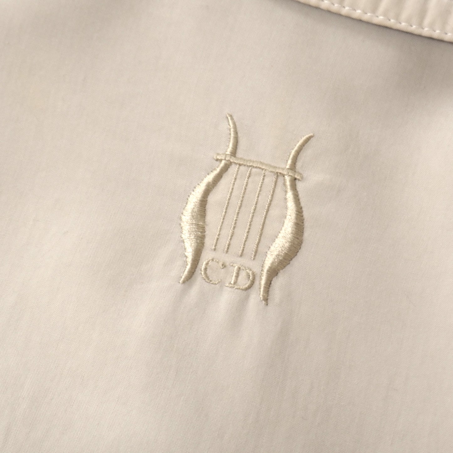 クリスチャンディオール Christian Dior MONSIEUR ヴィンテージ リバーシブル ジャケット コットン LL ベージュ ブルー メンズ 正規品 5-DK172