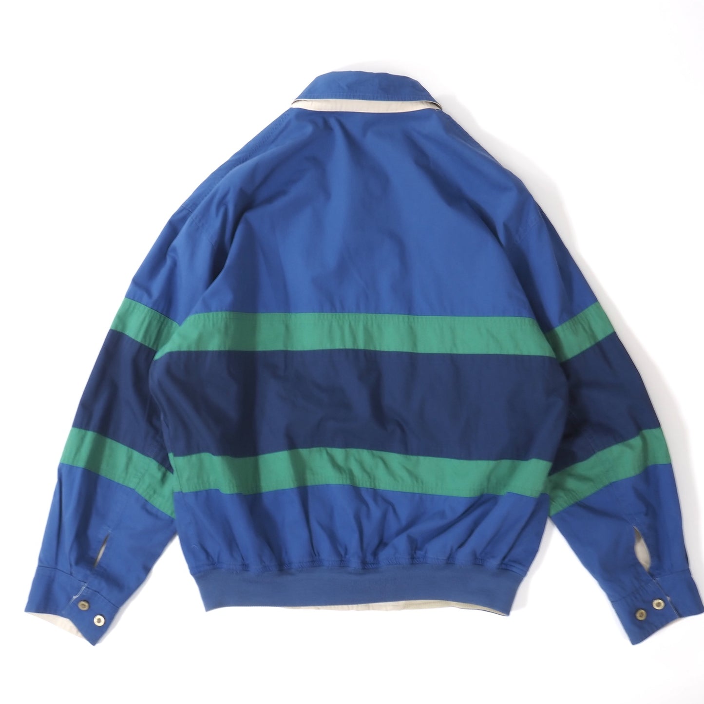 クリスチャンディオール Christian Dior MONSIEUR ヴィンテージ リバーシブル ジャケット コットン LL ベージュ ブルー メンズ 正規品 5-DK172