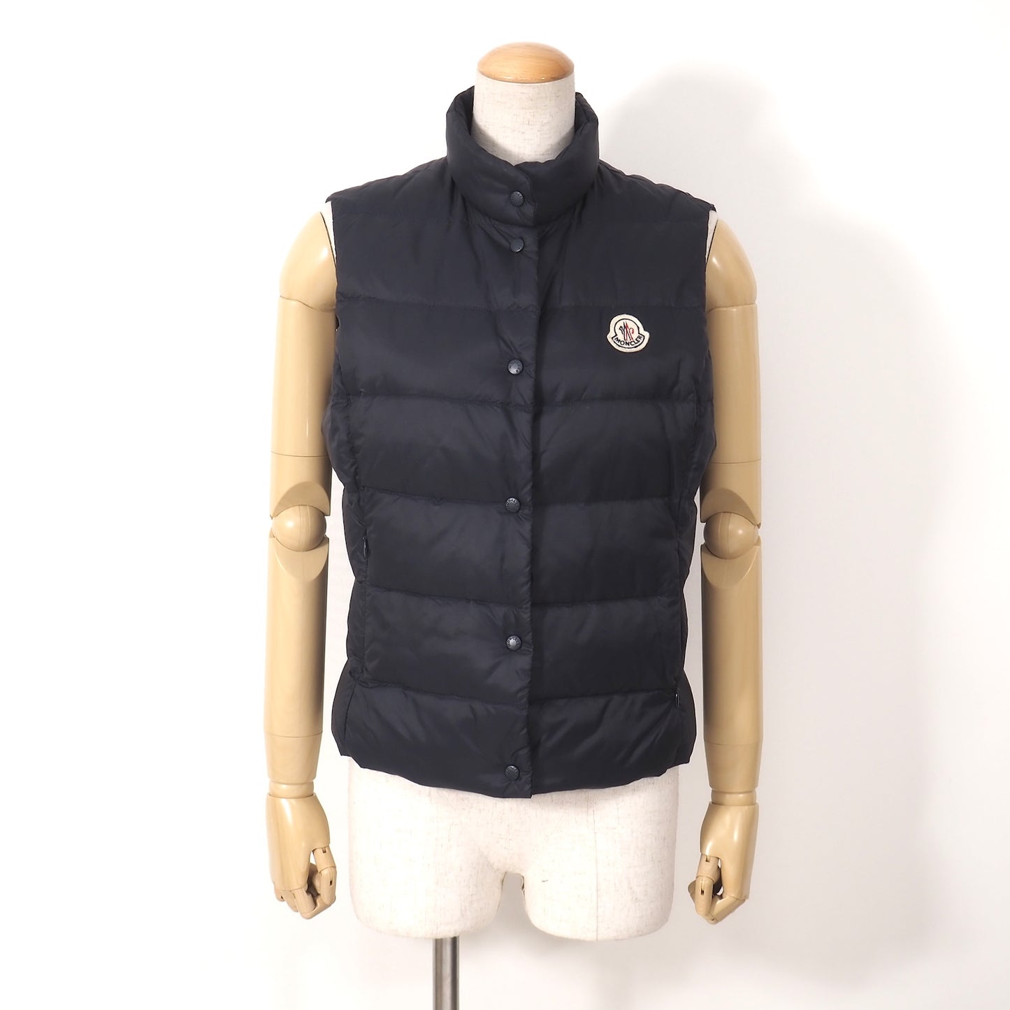 モンクレール MONCLER GHANA ダウンベスト 1 ネイビー レディース 正規品 5-DK182