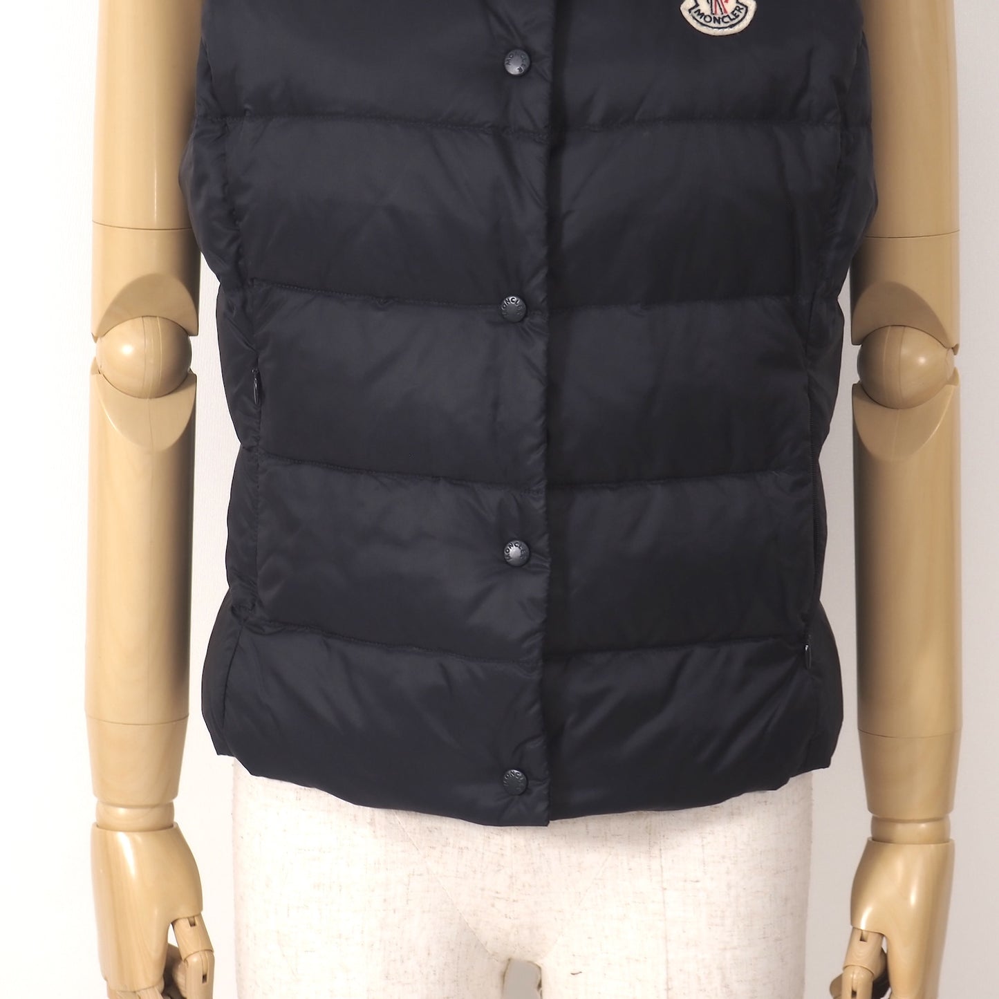 モンクレール MONCLER GHANA ダウンベスト 1 ネイビー レディース 正規品 5-DK182