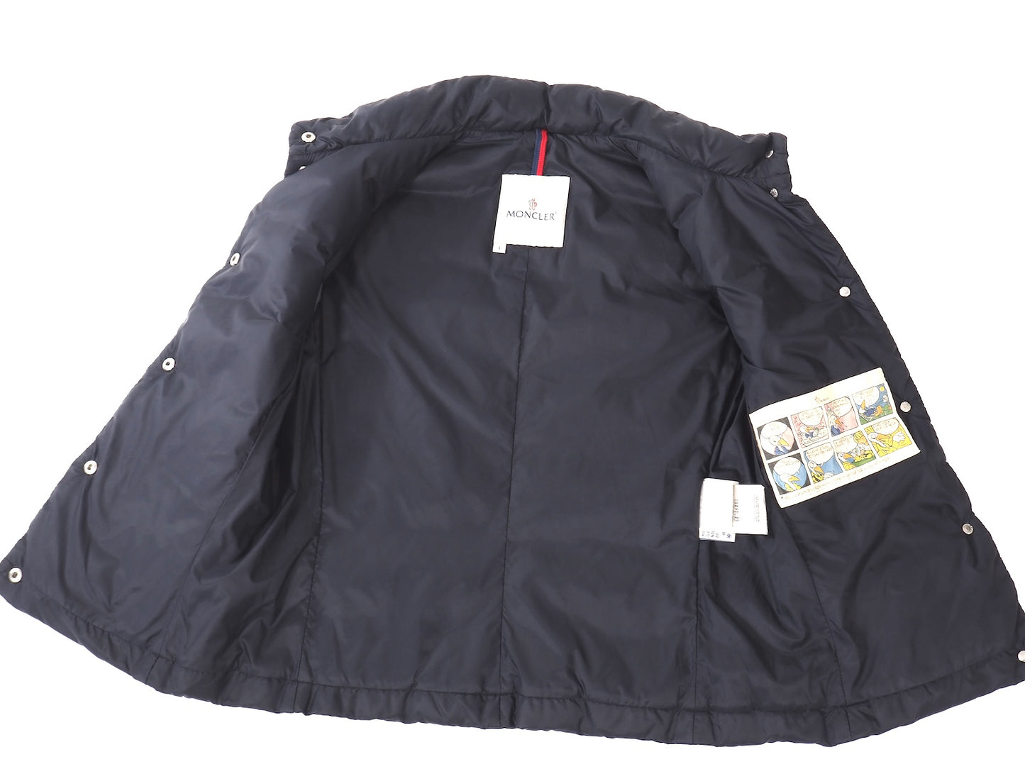 モンクレール MONCLER GHANA ダウンベスト 1 ネイビー レディース 正規品 5-DK182