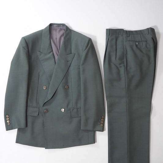 クリスチャンディオール Christian Dior MONSIEUR ヴィンテージ スーツ ジャケット パンツ 90-77-165 グリーン メンズ 正規品 5-DK183