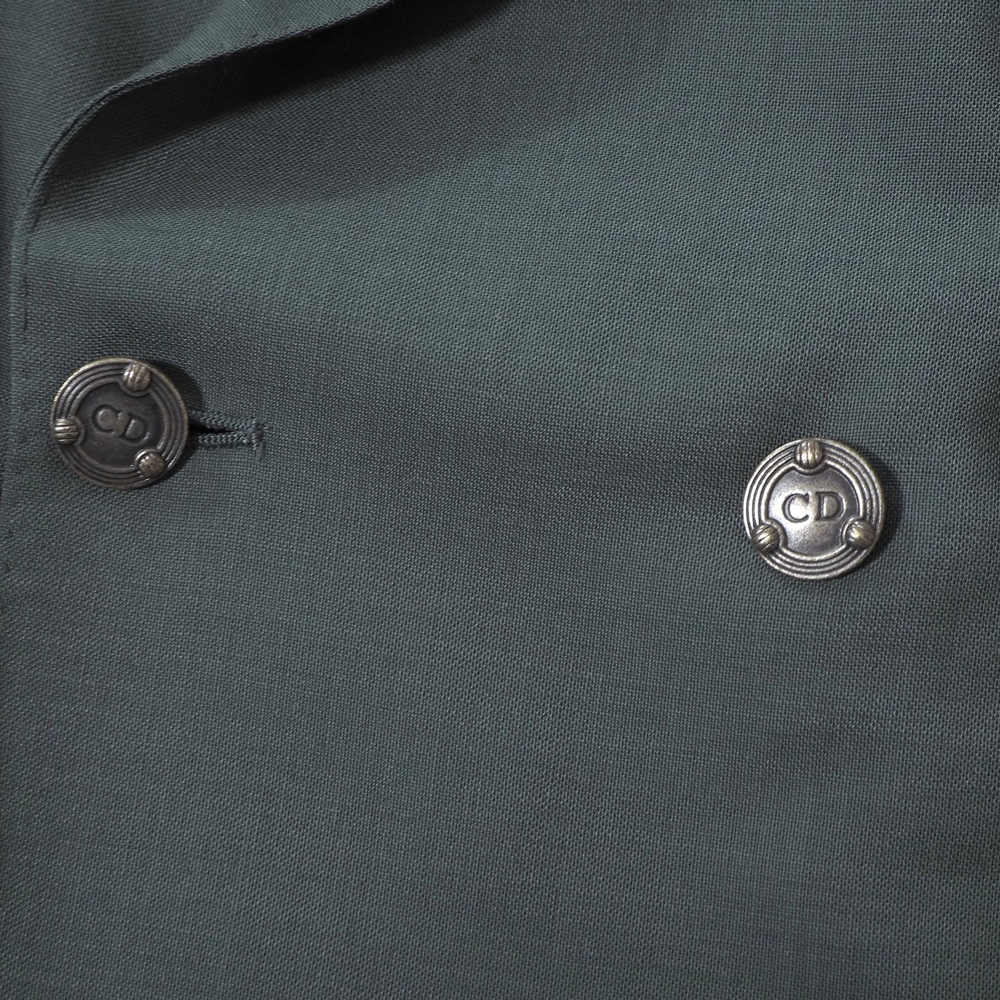 クリスチャンディオール Christian Dior MONSIEUR ヴィンテージ スーツ ジャケット パンツ 90-77-165 グリーン メンズ 正規品 5-DK183