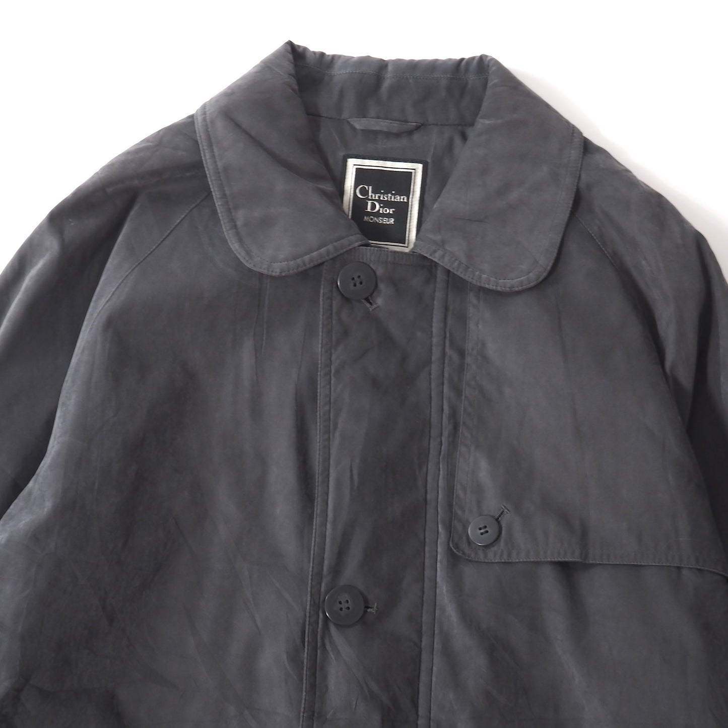 クリスチャンディオール Christian Dior MONSIEUR ヴィンテージ コート M グレー メンズ 正規品 5-DK186