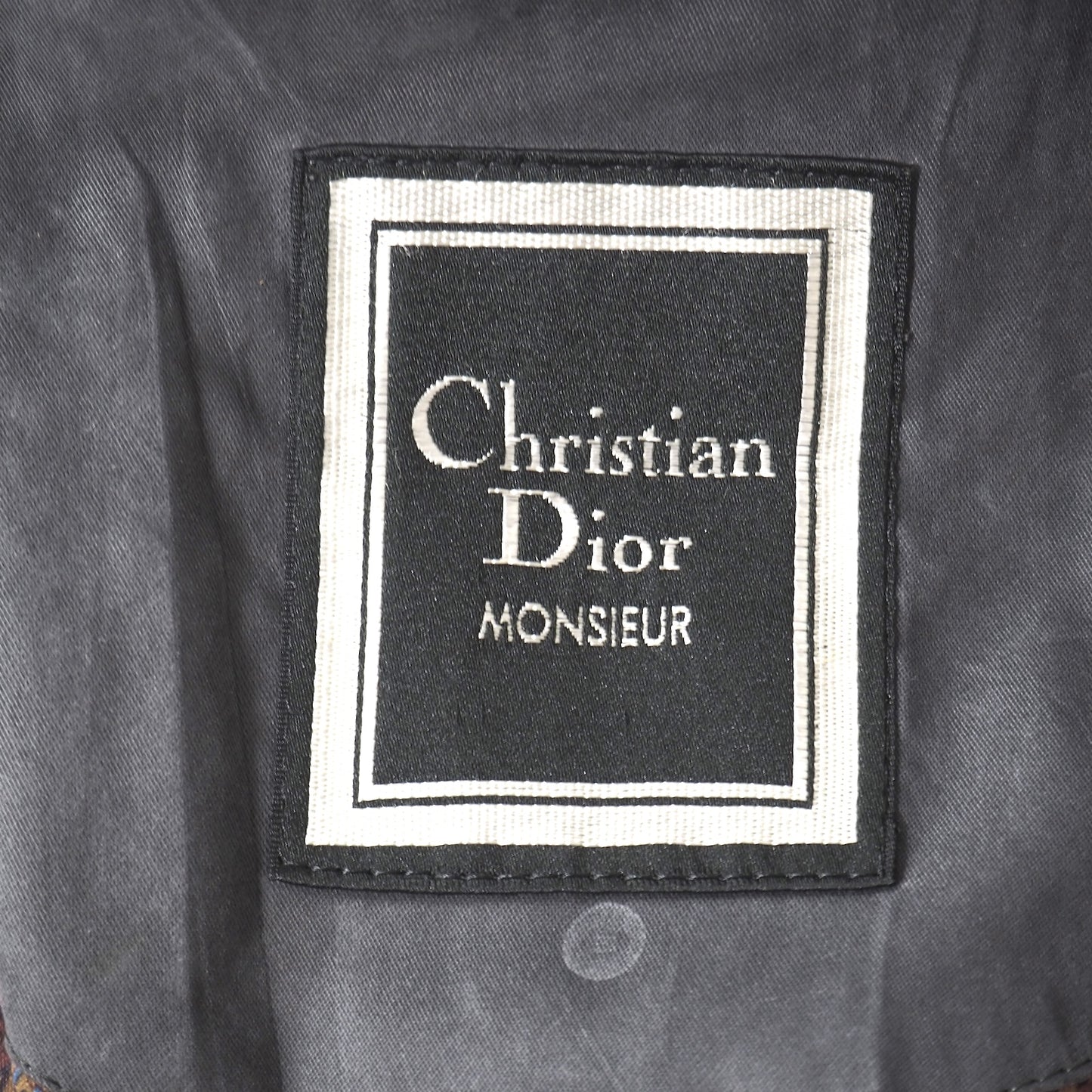 クリスチャンディオール Christian Dior MONSIEUR ヴィンテージ コート M グレー メンズ 正規品 5-DK186