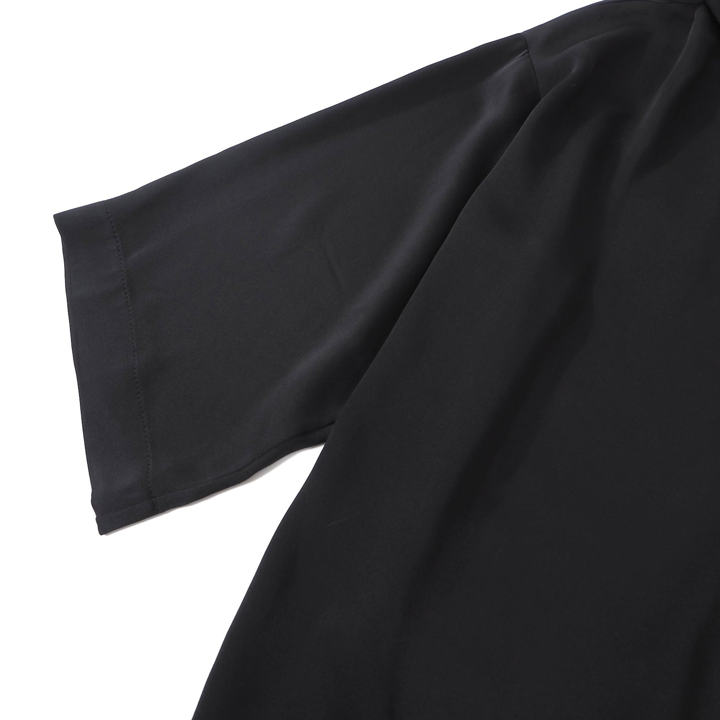 美品 サンローランパリ SAINT LAURENT 2024SS トップス チュニック 40 ブラック レディース 正規品 5-DL198