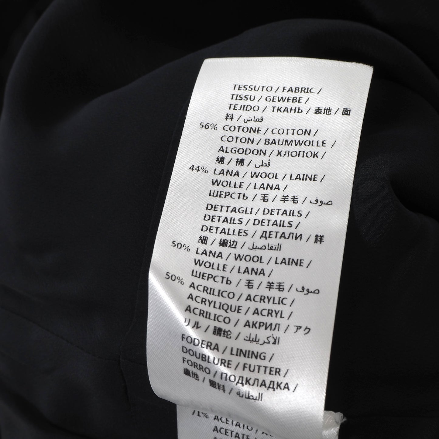 良品 グッチ GUCCI ノースリーブ ワンピース 42 ネイビー ドット柄 レディース 正規品 5-DL200