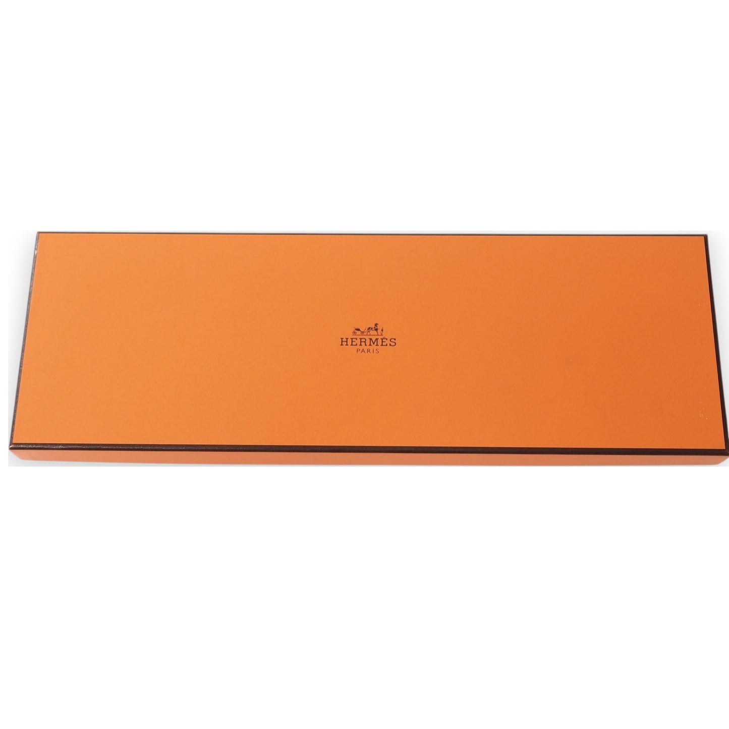 極美品 エルメス HERMES シルク シェーヌダンクル柄 ネクタイ オレンジ メンズ 正規品 5-OG031