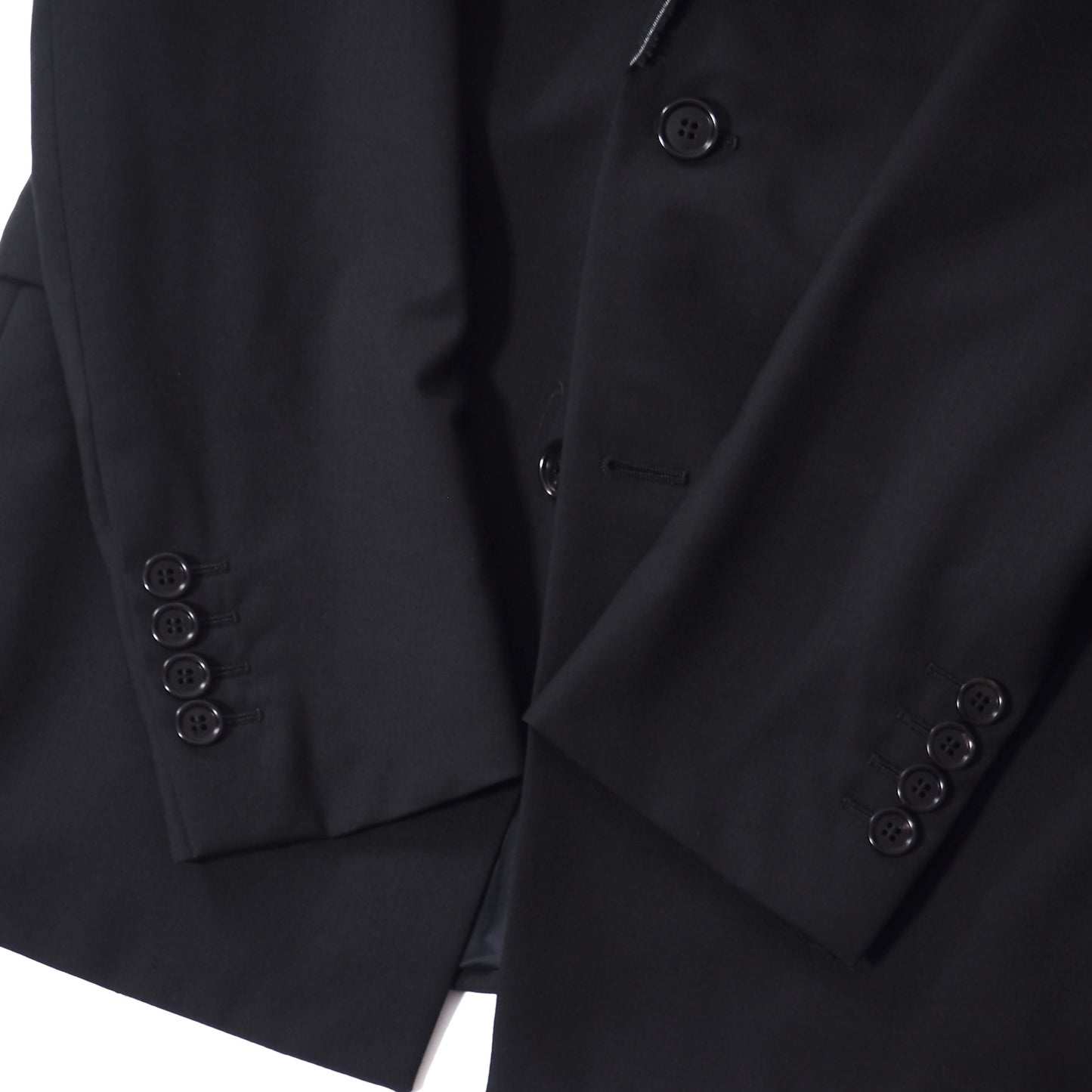 良品 ディオールオム DIOR HOMME クリス期 ドレス ジャケット 44 ブラック メンズ 正規品 5-OI003