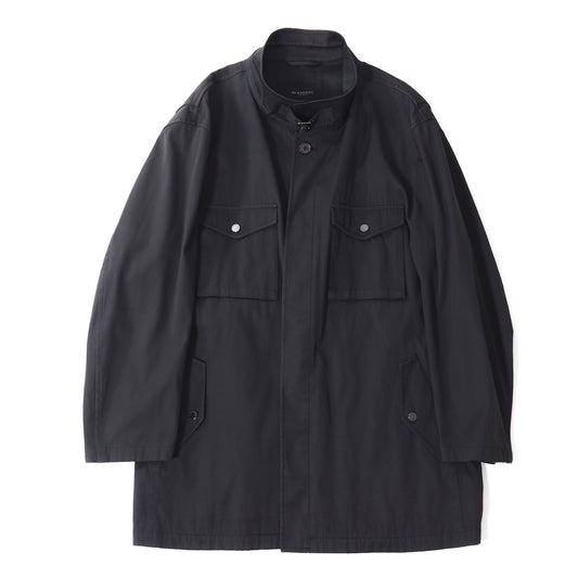 バーバリー BURBERRY ヴィンテージ スタンドカラー ジャケット コート 4L ブラック メンズ 正規品 5-OI005