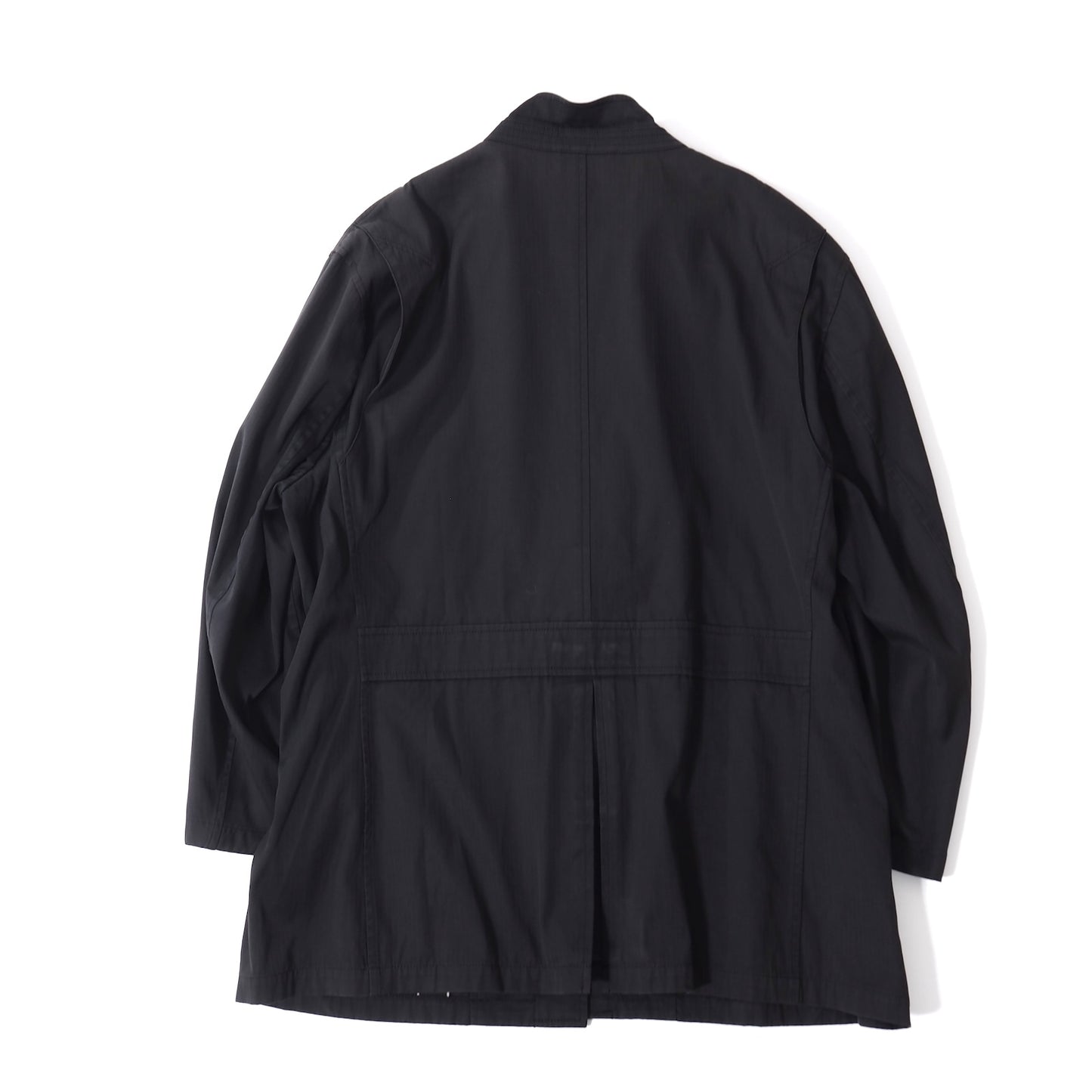バーバリー BURBERRY ヴィンテージ スタンドカラー ジャケット コート 4L ブラック メンズ 正規品 5-OI005