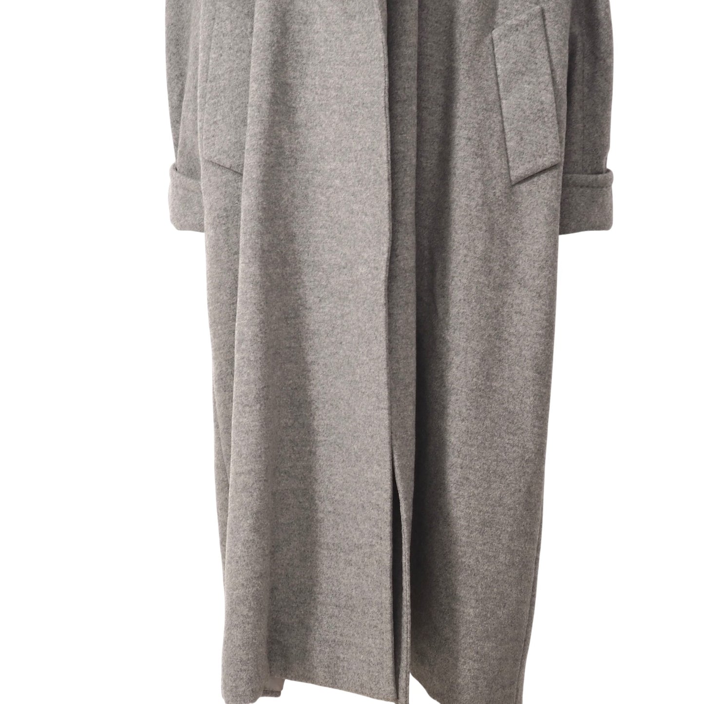 マックスマーラ Max Mara カシミヤ ロングコート 40 グレー レディース 正規品 5-OJ004