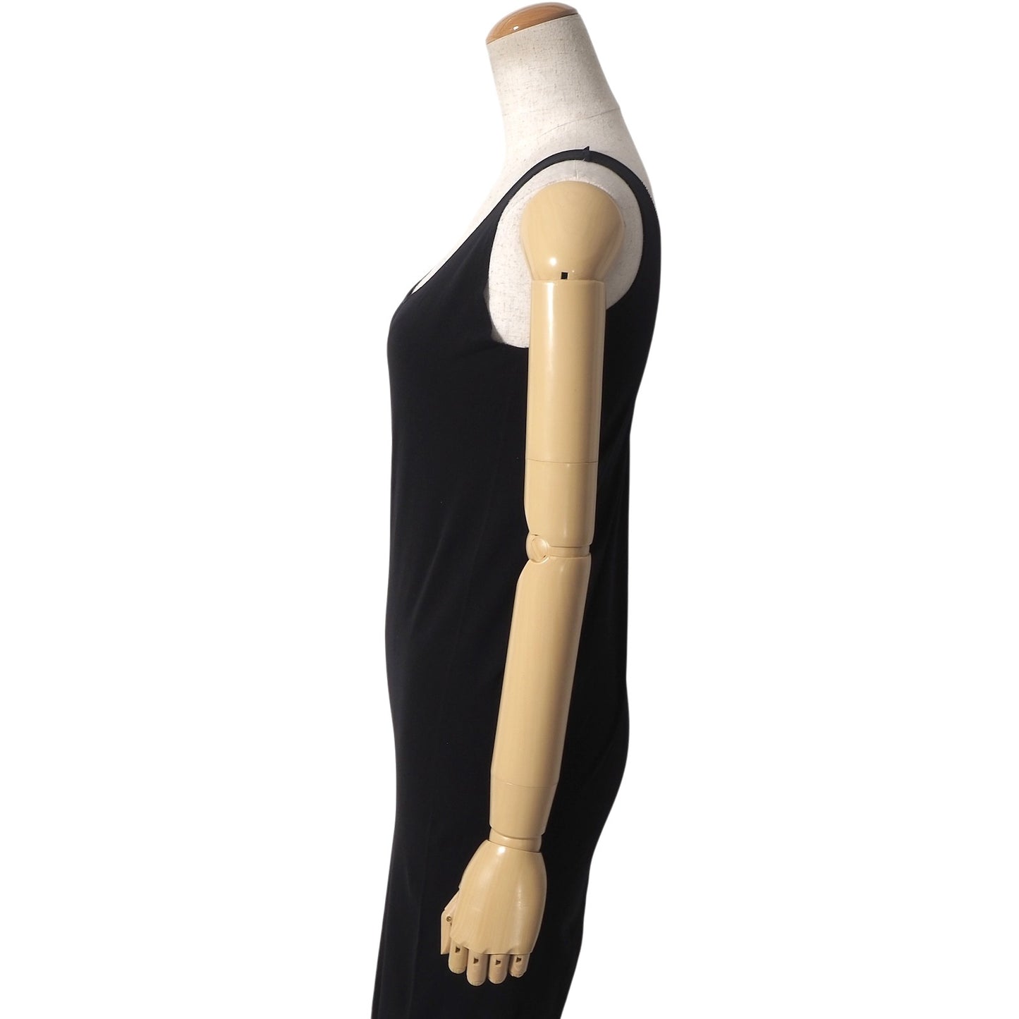 プラダ PRADA イタリア製 ノースリーブ ワンピース M ブラック レディース 正規品 5-OJ011
