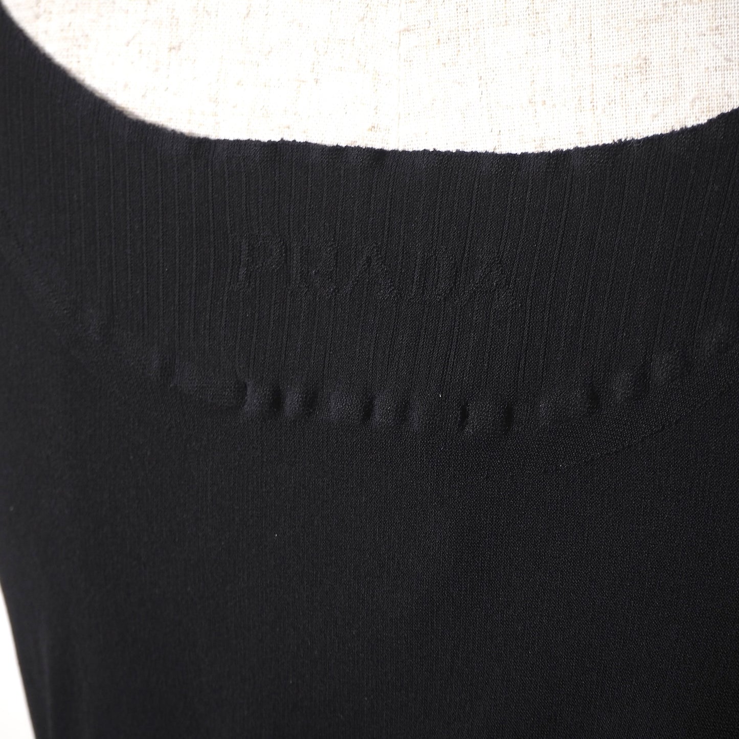 プラダ PRADA イタリア製 ノースリーブ ワンピース M ブラック レディース 正規品 5-OJ011