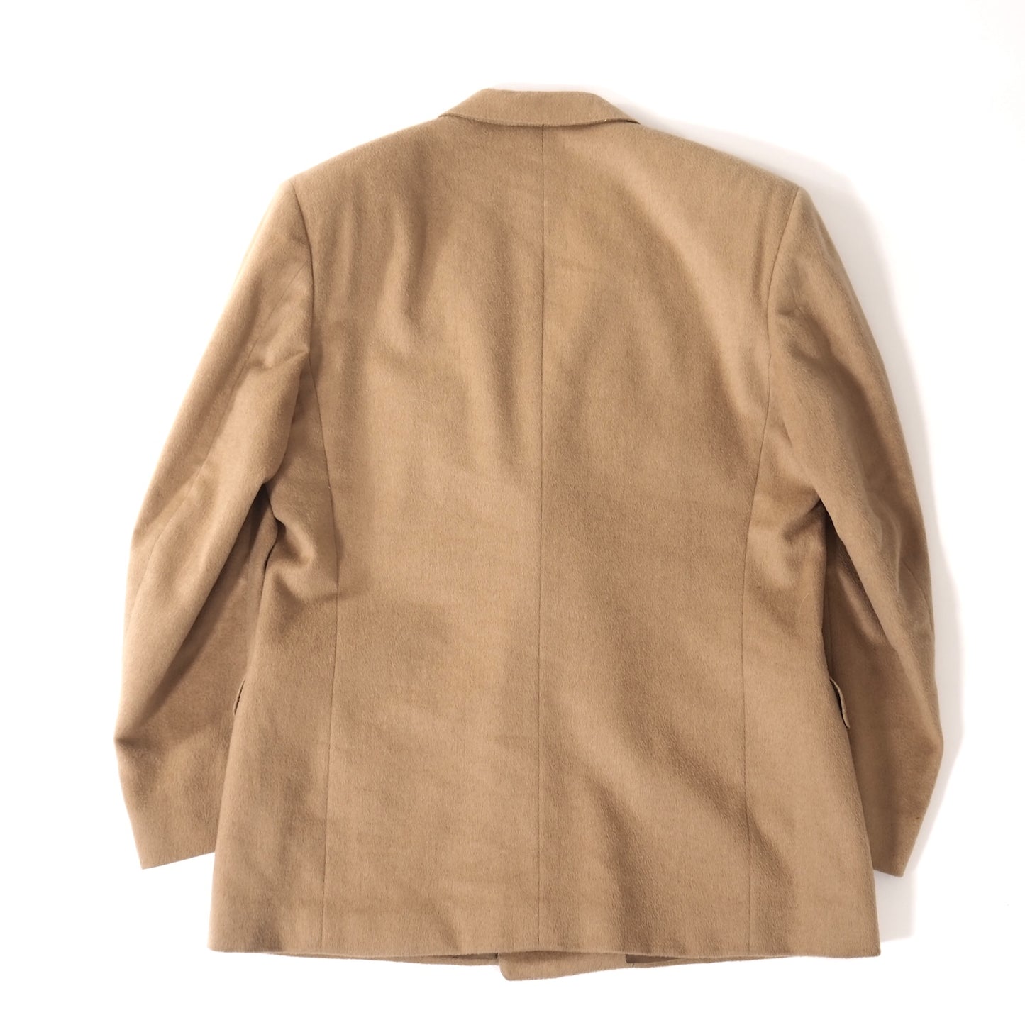 Christian Dior MONSIEUR ヴィンテージ ピュアキャメル ダブルブレストジャケット 50 ベージュ メンズ 正規品 5-OK006