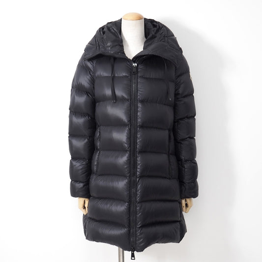 美品 モンクレール MONCLER スイエン SUYEN ダウンコート ジャケット ブラック レディース 正規品 5-OL010