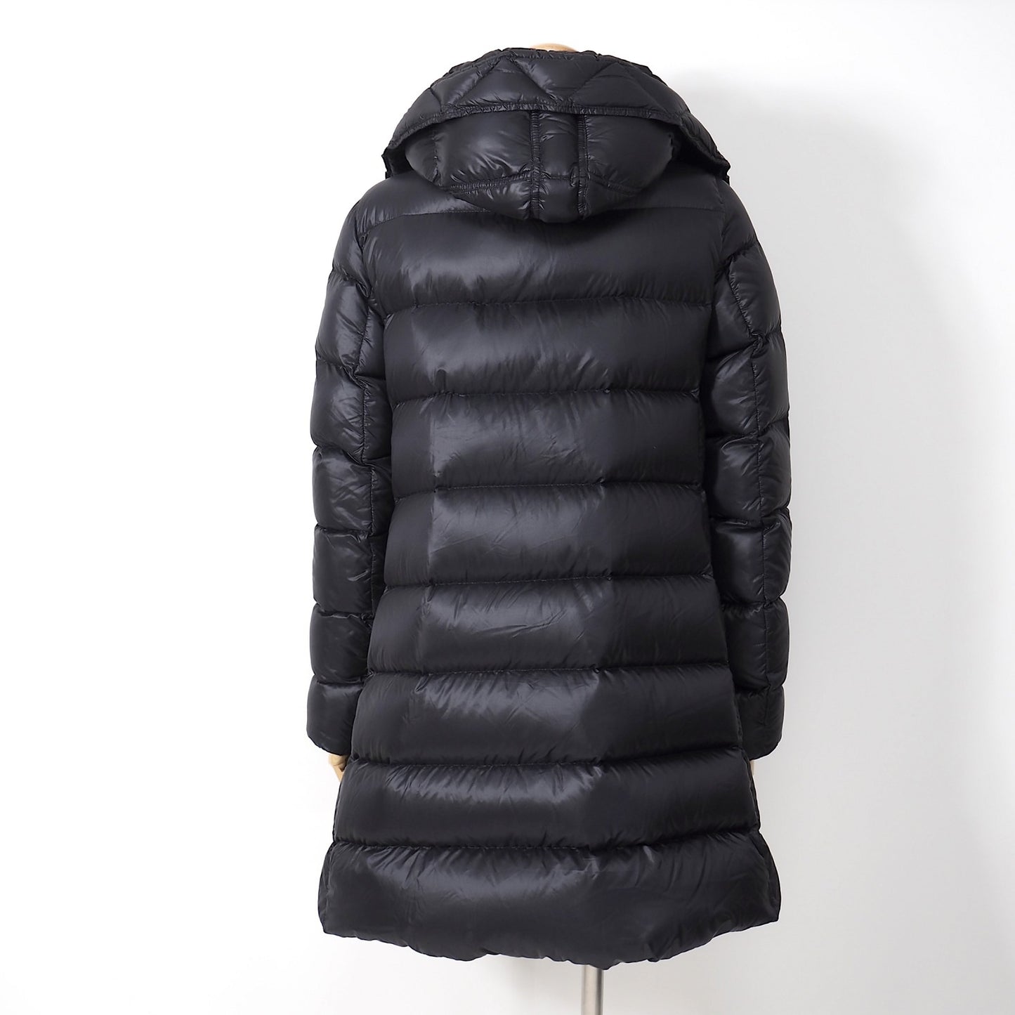 美品 モンクレール MONCLER スイエン SUYEN ダウンコート ジャケット ブラック レディース 正規品 5-OL010