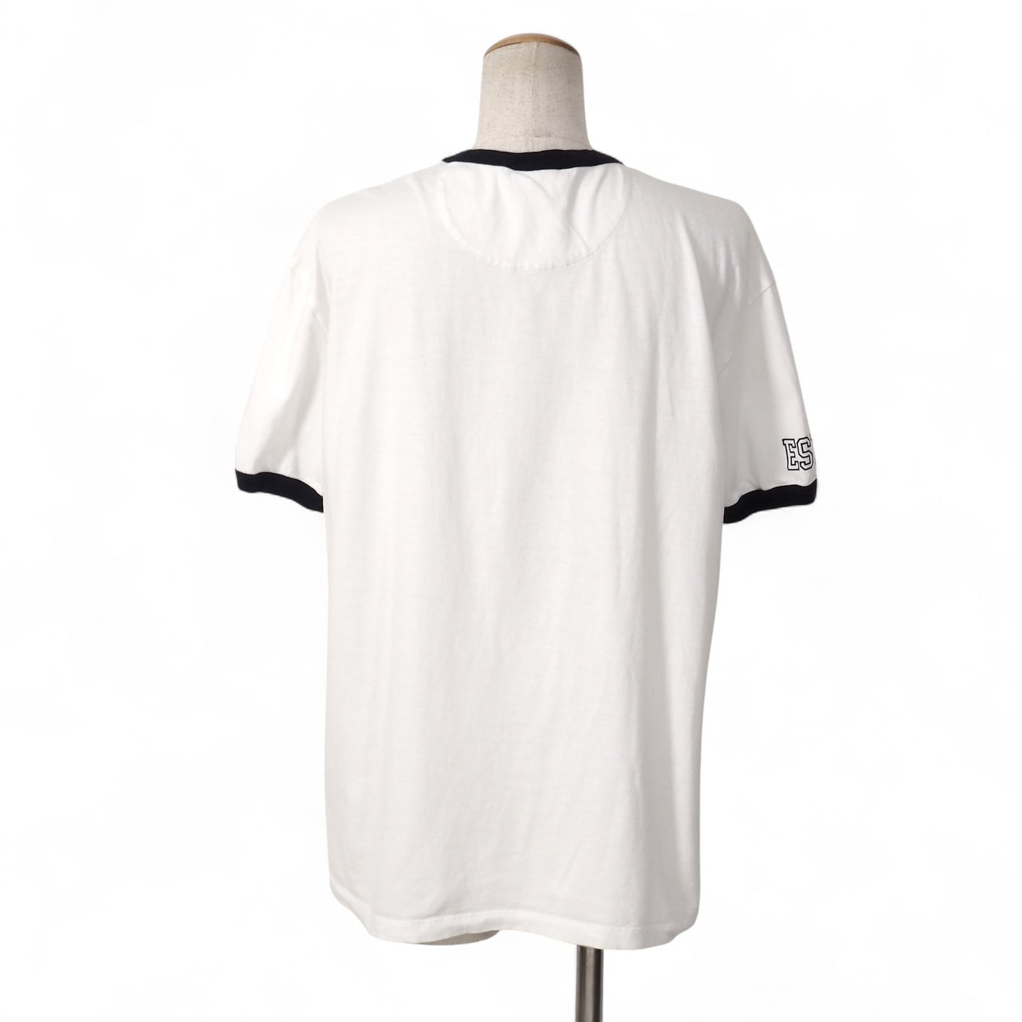 美品 ヴァレンティノ VALENTINO 2022年製 ロゴ コットン 半袖 Tシャツ M ホワイト レディース 正規品 5-PI004