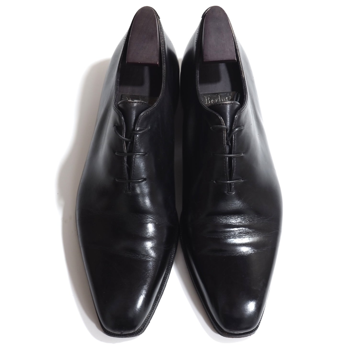 ベルルッティ Berluti アレッサンドロ ALESSANDRO レザー シューズ 7.5 Nero ブラック メンズ 正規品 5-PI005