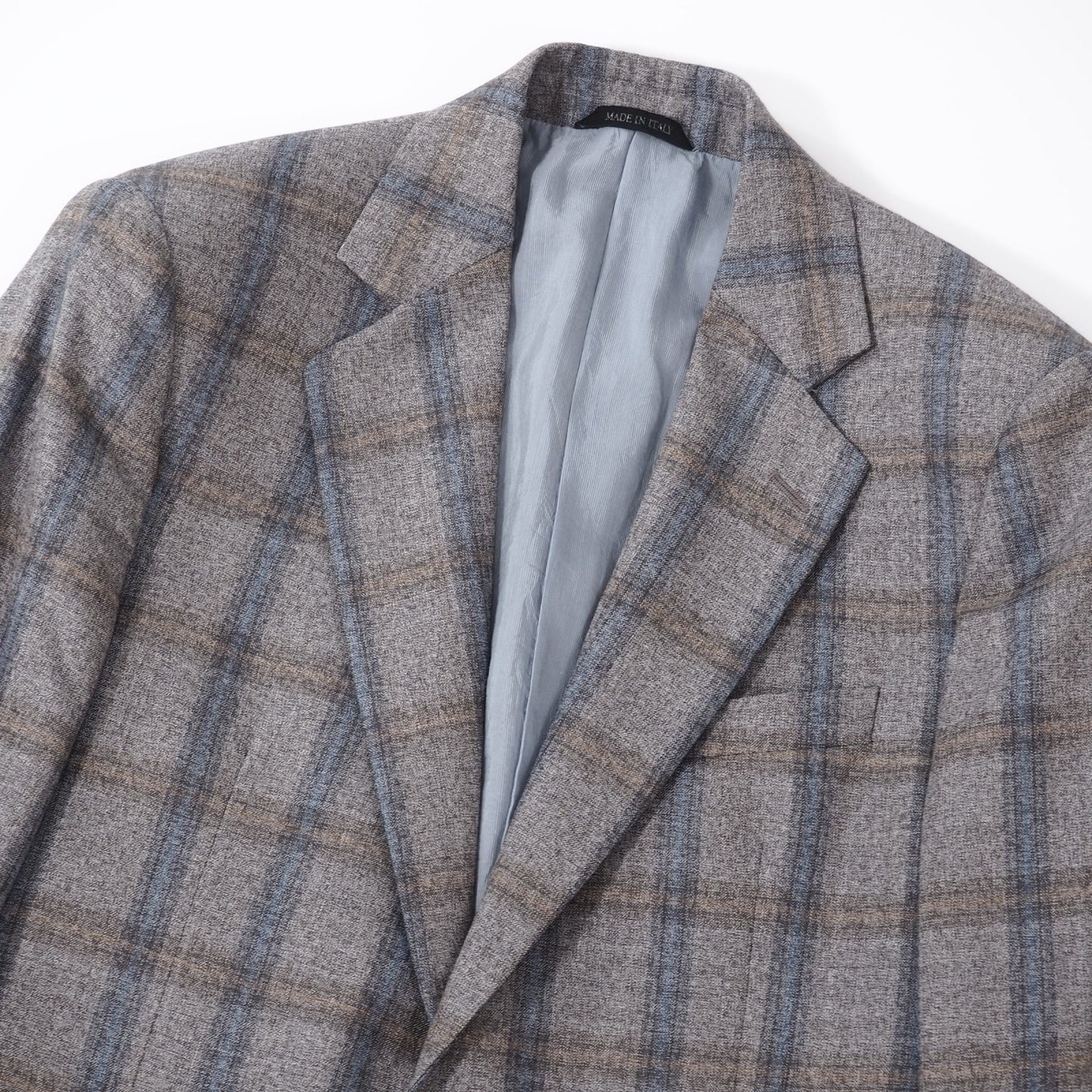美品 ジョルジオアルマーニ GIORGIO ARMANI 2021年製 テーラード ジャケット 48 ジャケット グレー メンズ 正規品 5-YA024