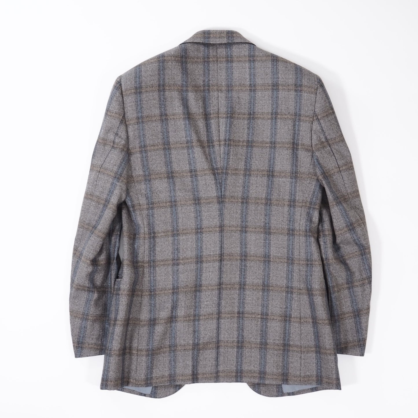 美品 ジョルジオアルマーニ GIORGIO ARMANI 2021年製 テーラード ジャケット 48 ジャケット グレー メンズ 正規品 5-YA024