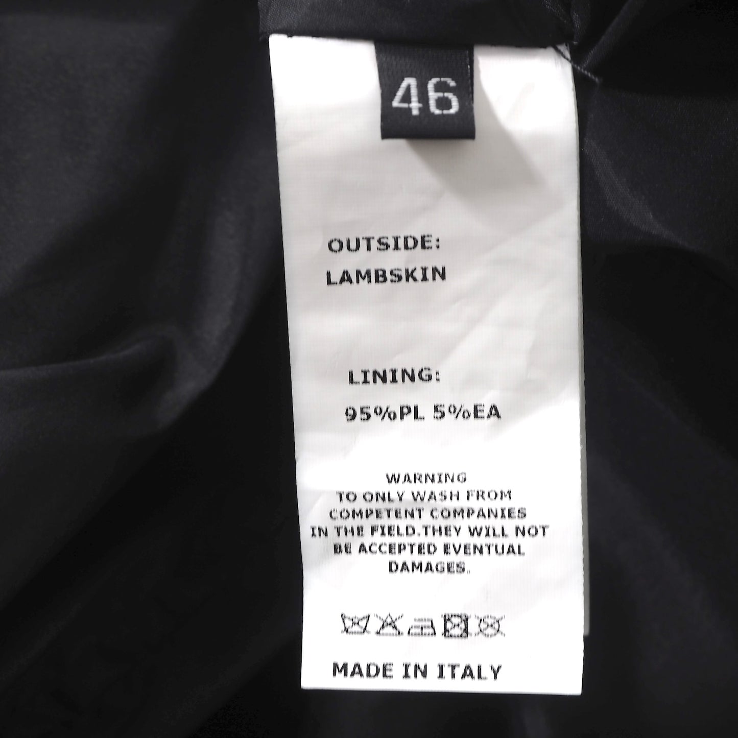 美品 エンメティ EMMETI イタリア製 ラムナッパ レザー ダブルライダース ジャケット ブラック 46 正規品 メンズ 5-YB004