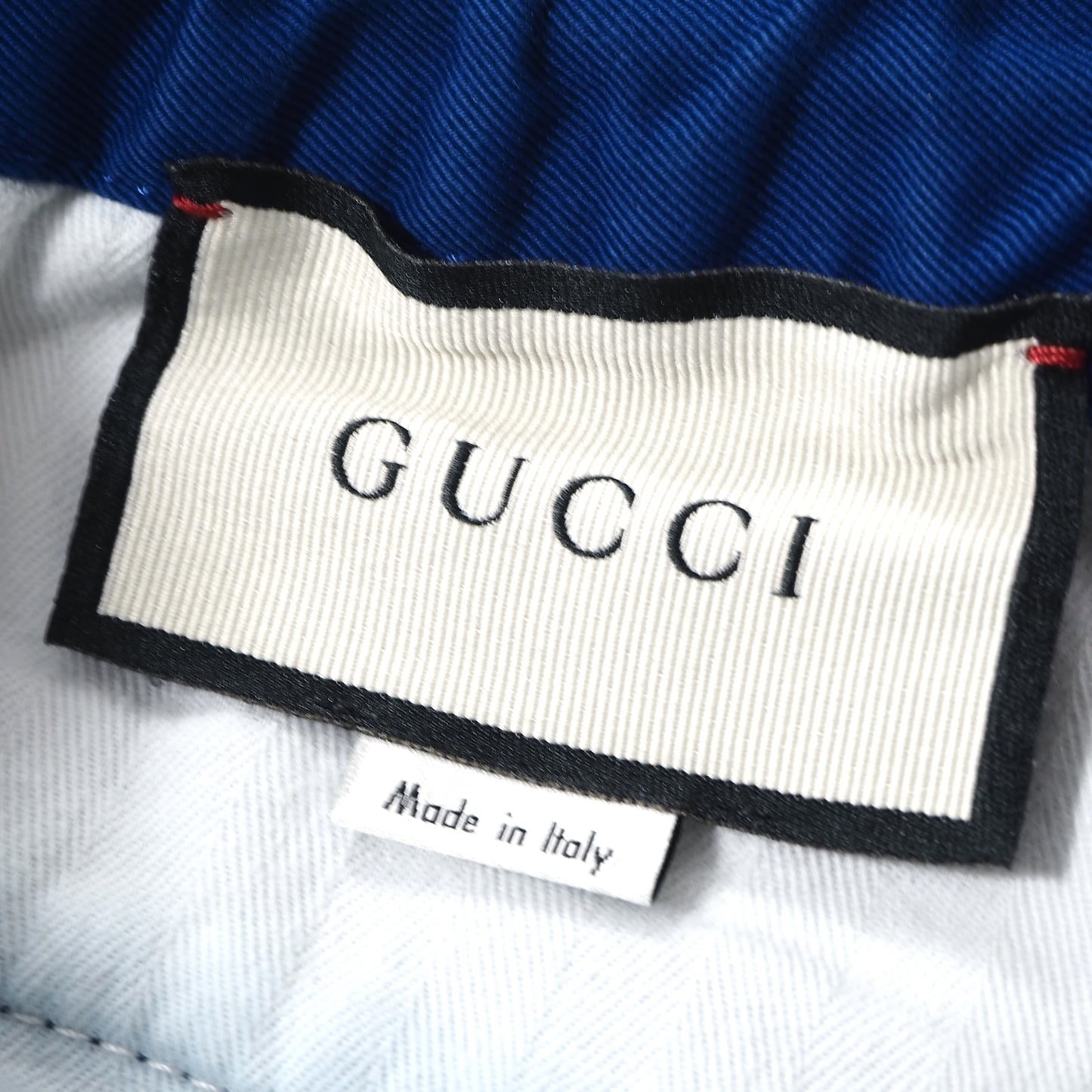 グッチ GUCCI イタリア製 20SS サイドライン ジョガーパンツ トラックパンツ 48 ブルー メンズ 正規品 5-YD009