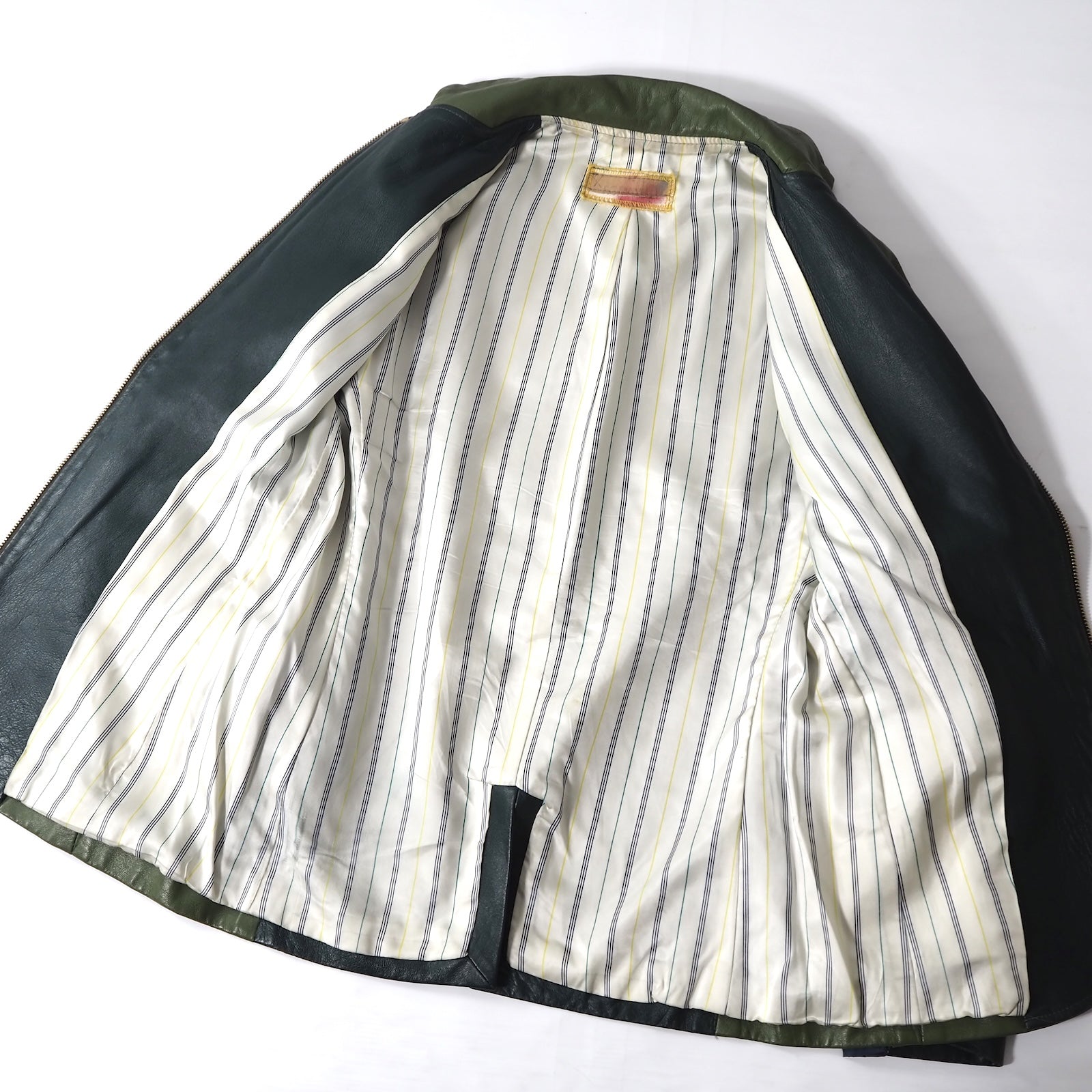 ドクター・ロマネリ Dr.Romanelli 希少 NIKE 再構築 レザージャケット