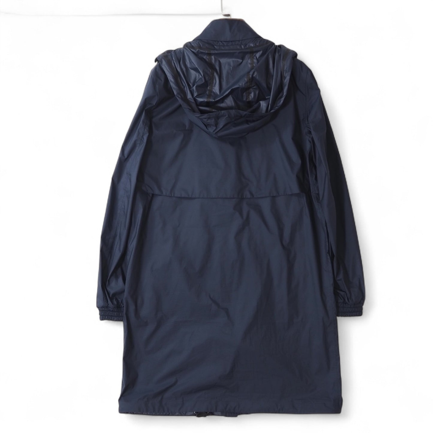 良品 プラダ PRADA 現行 フーデッド コート 44 ダークネイビー メンズ 正規品 5-DF076