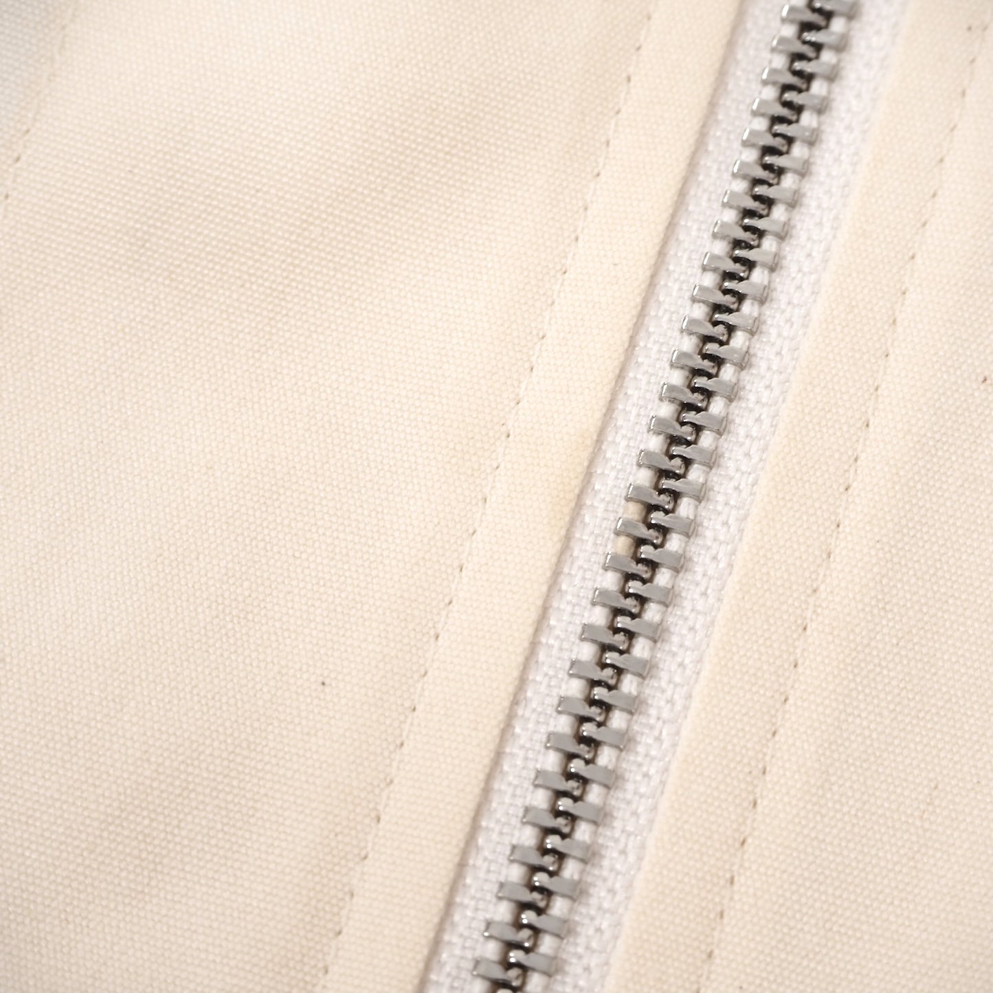 良品 ジルサンダー JIL SANDER 22SS ワッペン パッチド ベースボールシャツ 48 アイボリー メンズ 正規品 5-YF008